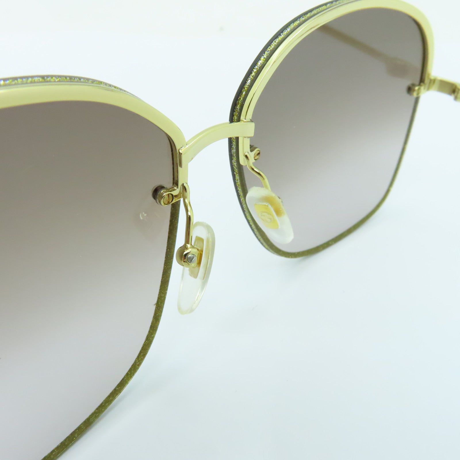 GUCCI 【激減優惠】PVC Sunglasses太陽眼鏡金色/灰色