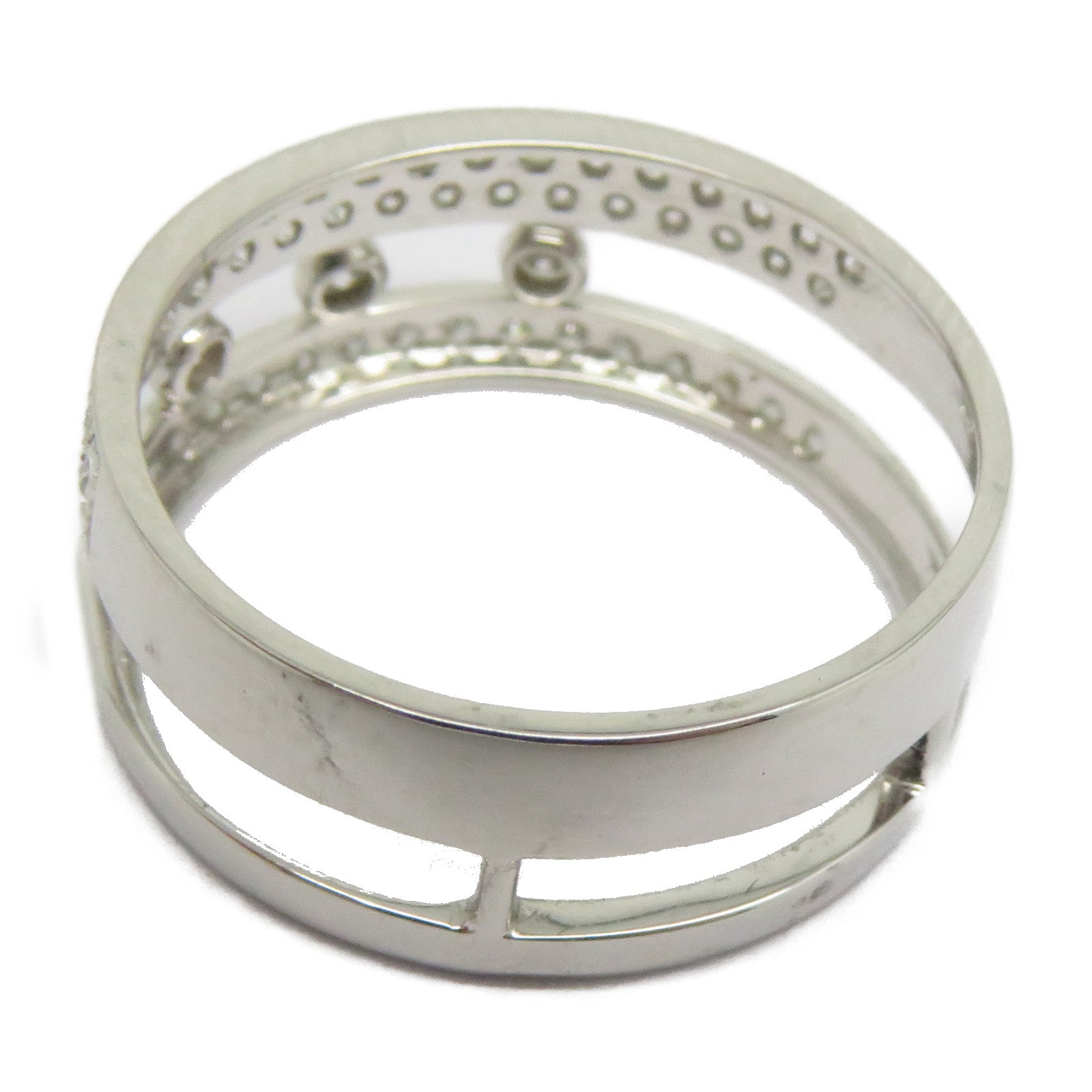 JEWELRY 【激減優惠】18K白金Diamond Ring 0.54ct鑽石戒指US#6.75銀色