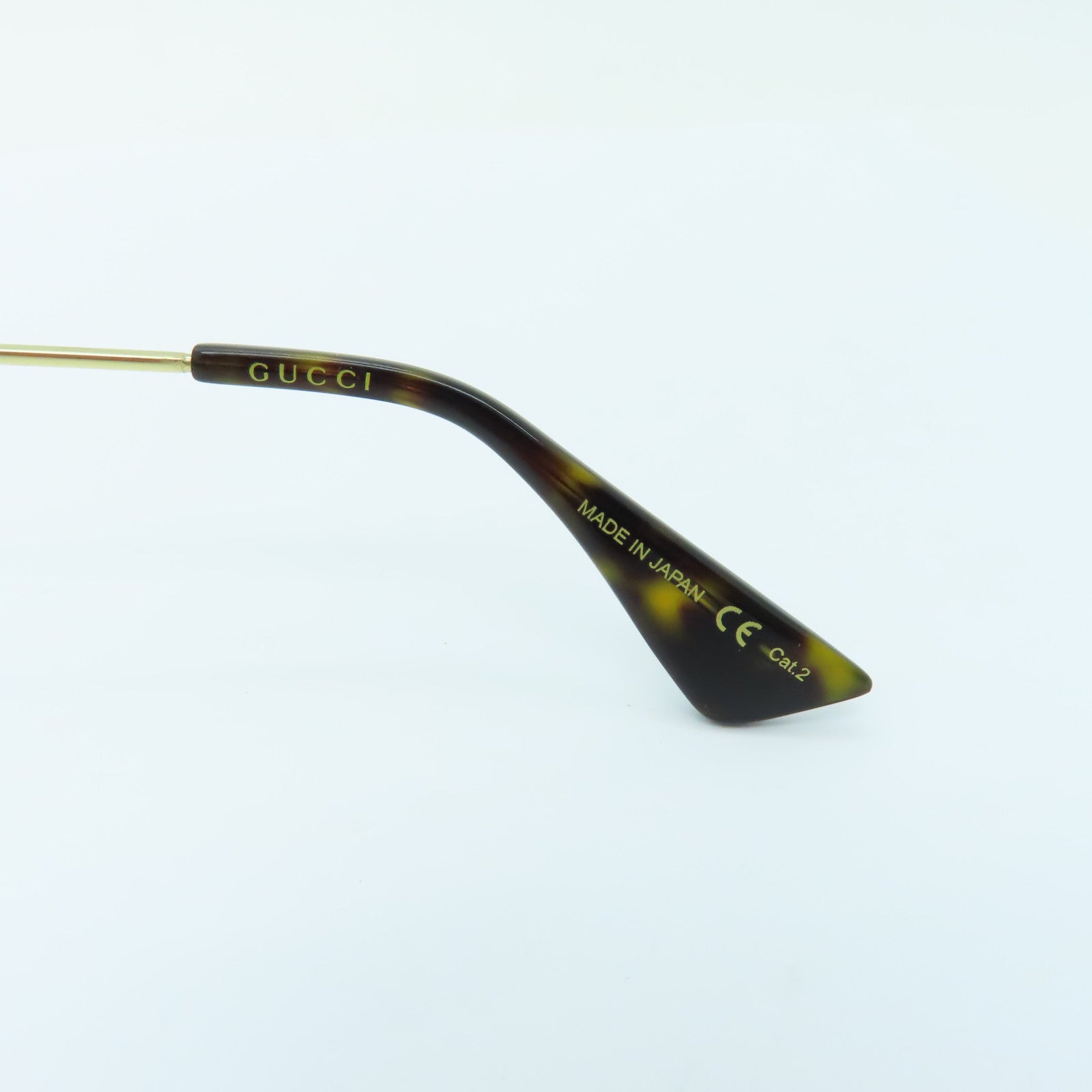 GUCCI 【激減優惠】PVC Sunglasses太陽眼鏡金色/灰色
