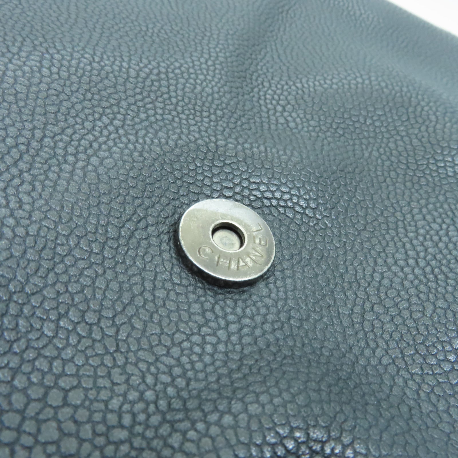 CHANEL 【激減優惠】Caviar皮革Shoulder Bag手挽袋/肩背袋黑色