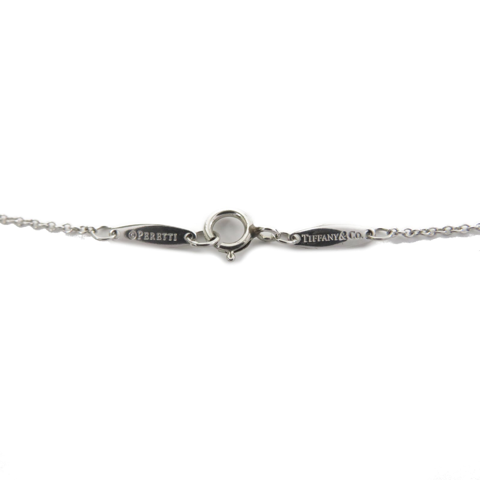 TIFFANY＆CO PT950鉑金Diamonds by the Yard鑽石項鏈