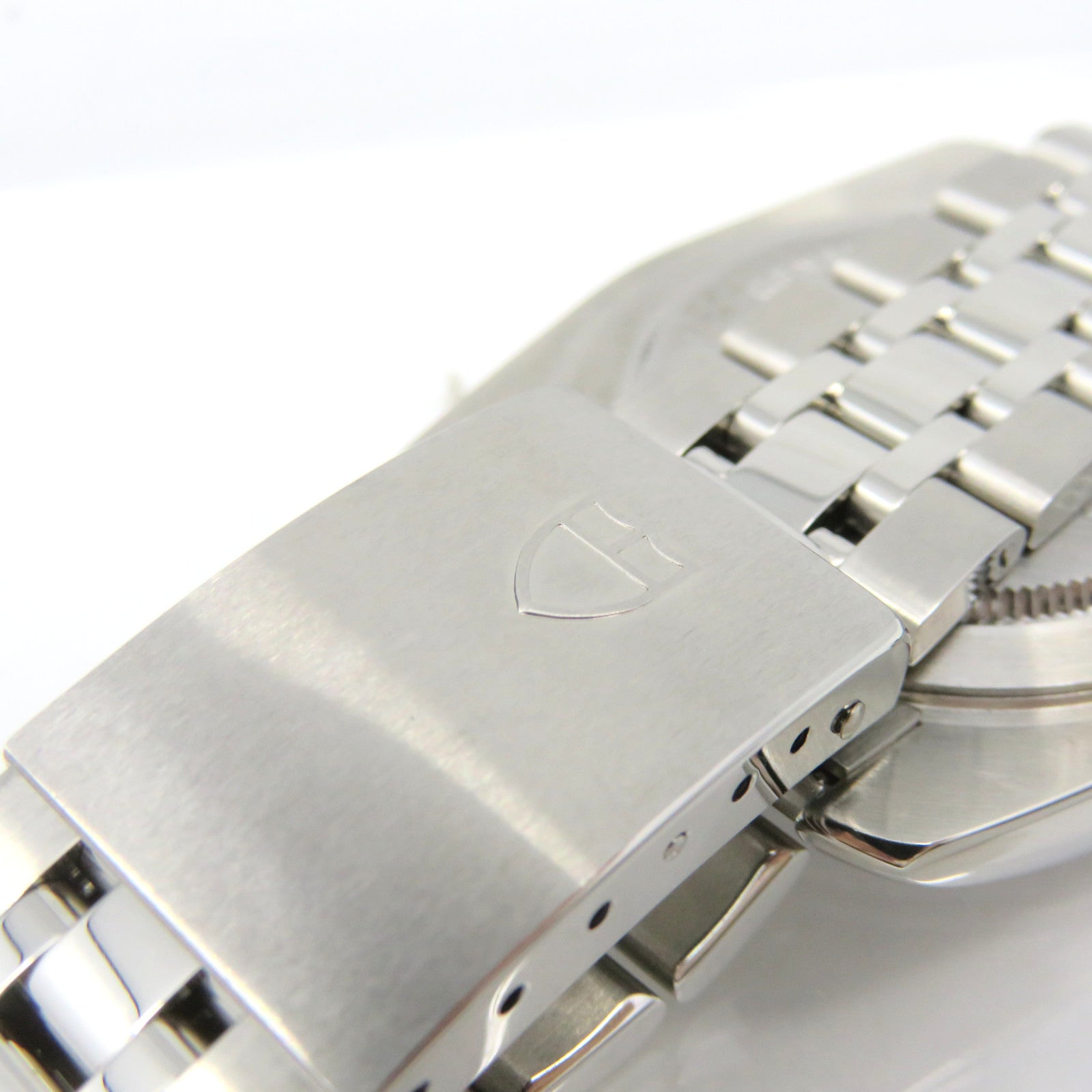 TUDOR CLASSIC DATE Watch不鏽鋼自動機芯手錶白色