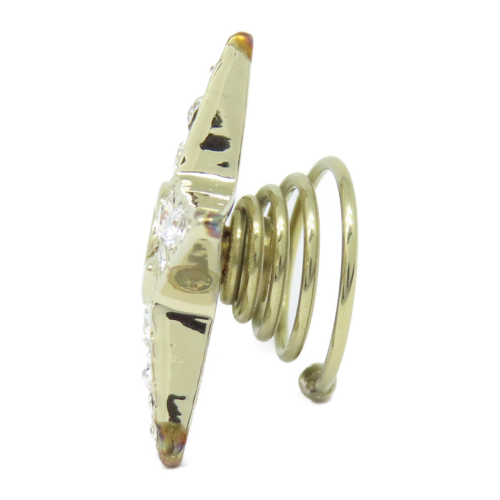 CHANEL 金屬Hair Clip髮夾金色