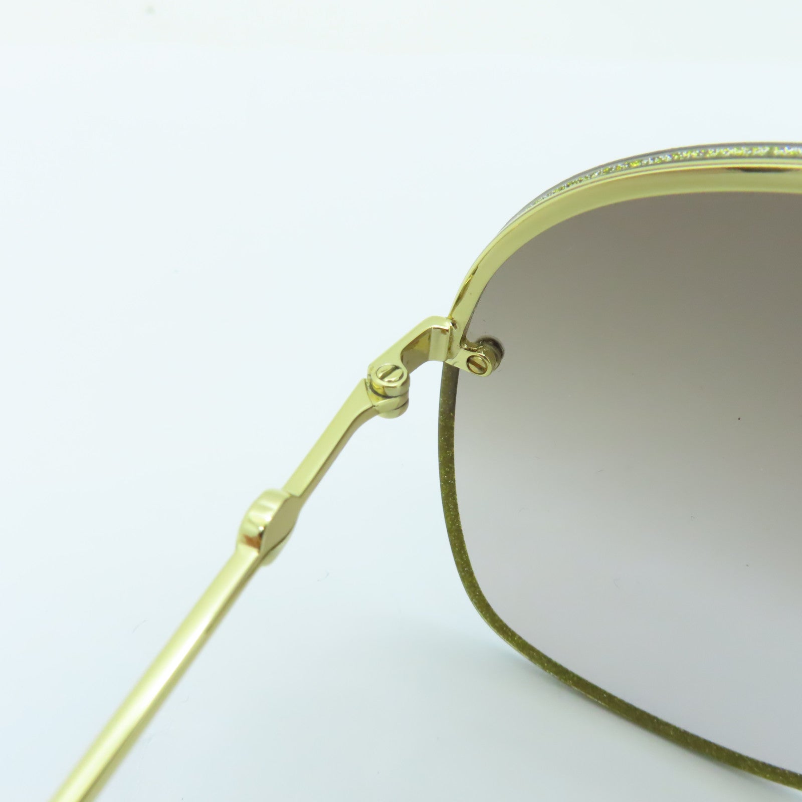 GUCCI 【激減優惠】PVC Sunglasses太陽眼鏡金色/灰色