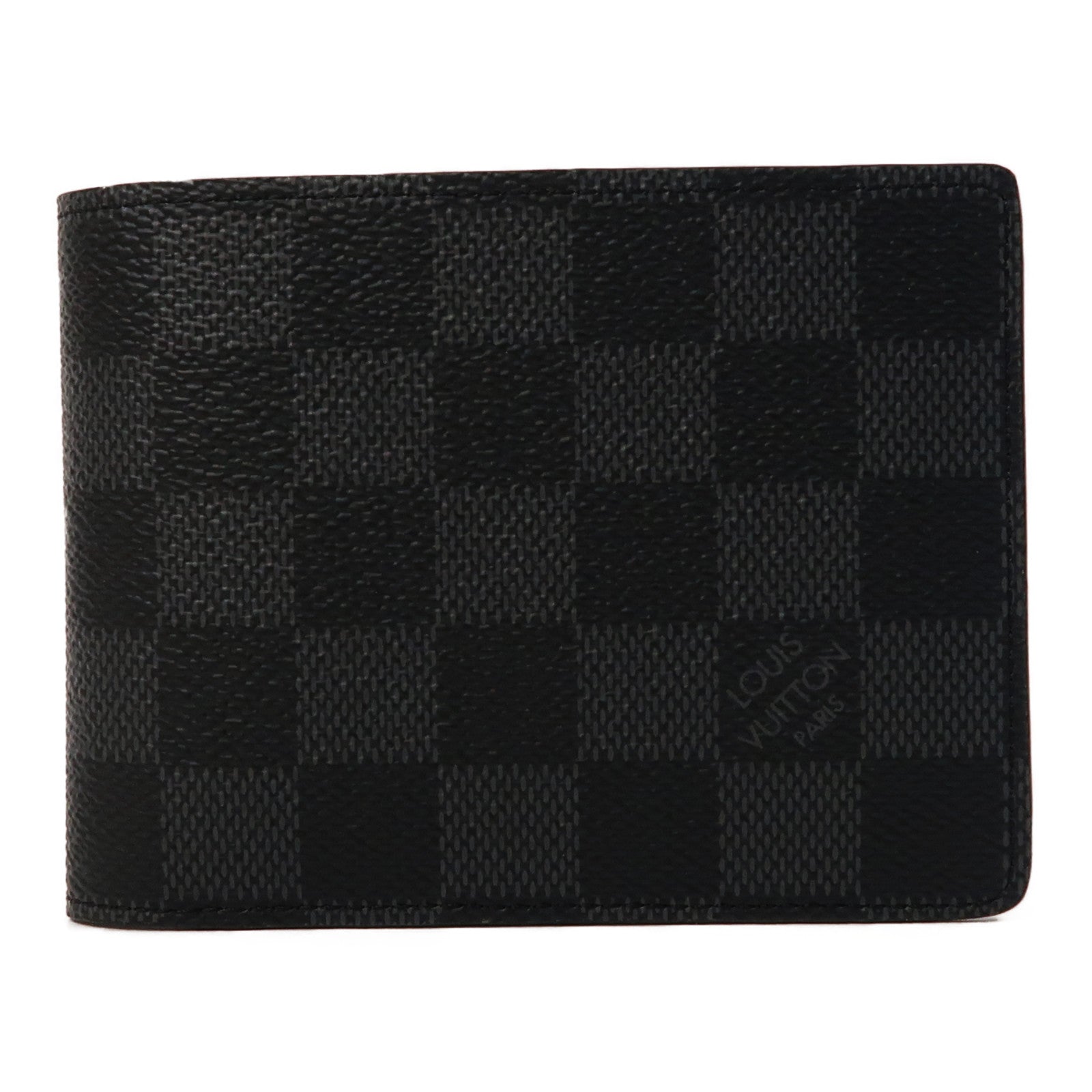 LOUIS VUITTON Damier Graphite Multiple Wallet錢包黑色/灰色
