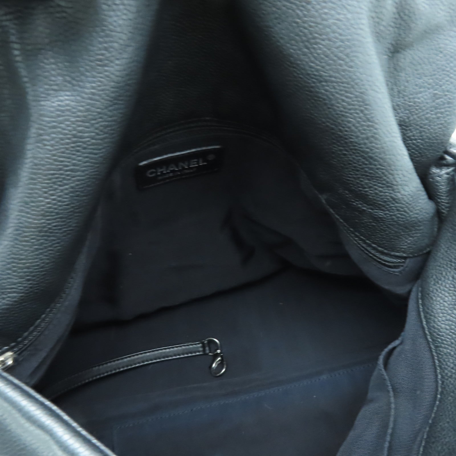 CHANEL 【激減優惠】Caviar皮革Shoulder Bag手挽袋/肩背袋黑色