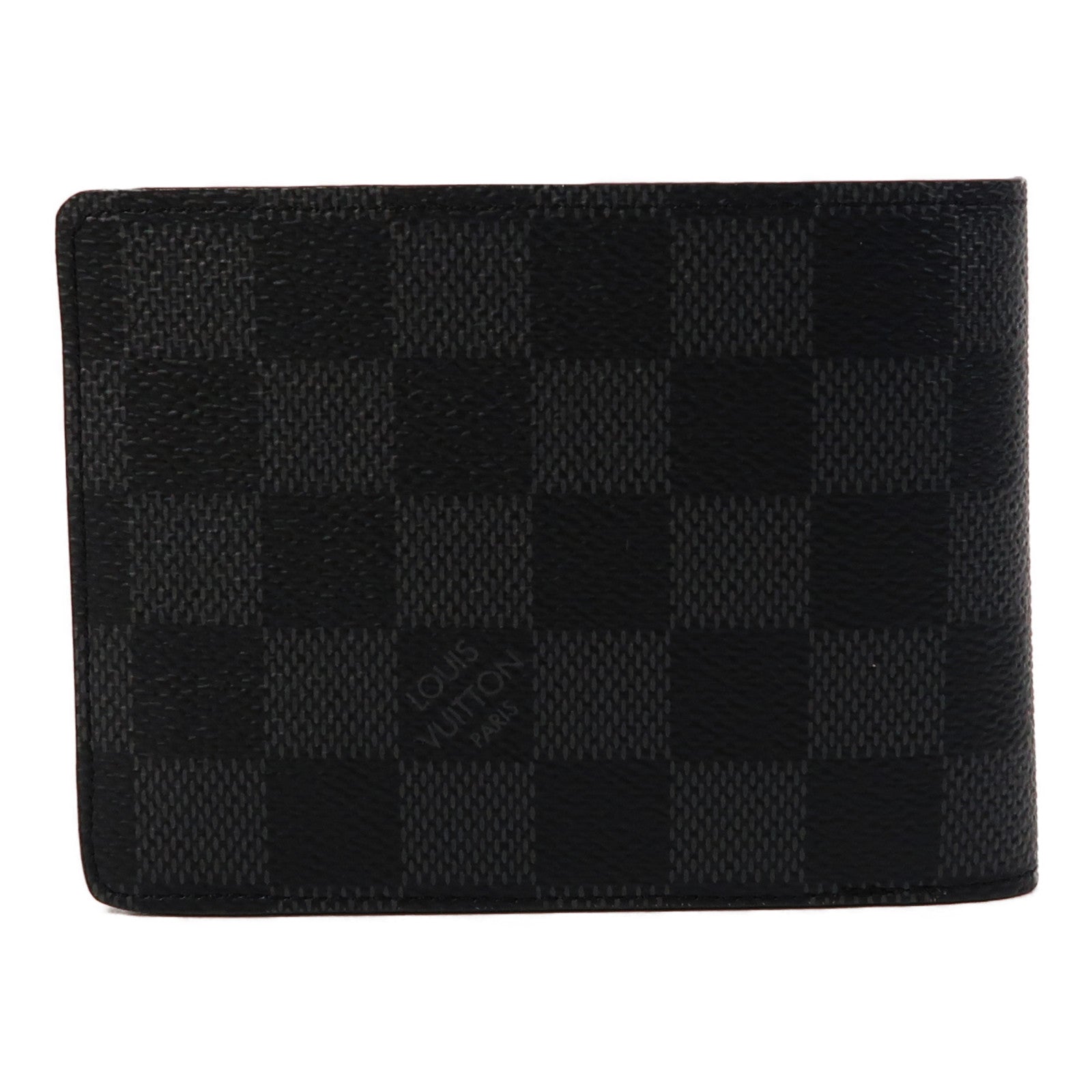 LOUIS VUITTON Damier Graphite Multiple Wallet錢包黑色/灰色