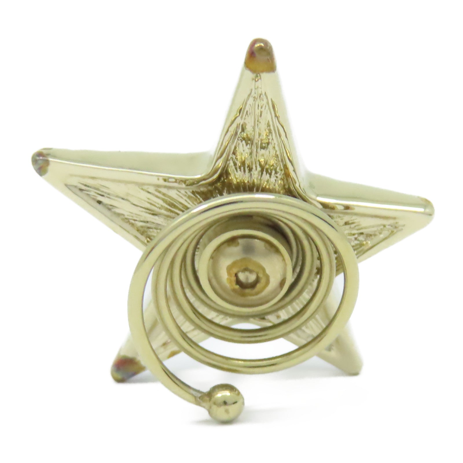 CHANEL 金屬Hair Clip髮夾金色