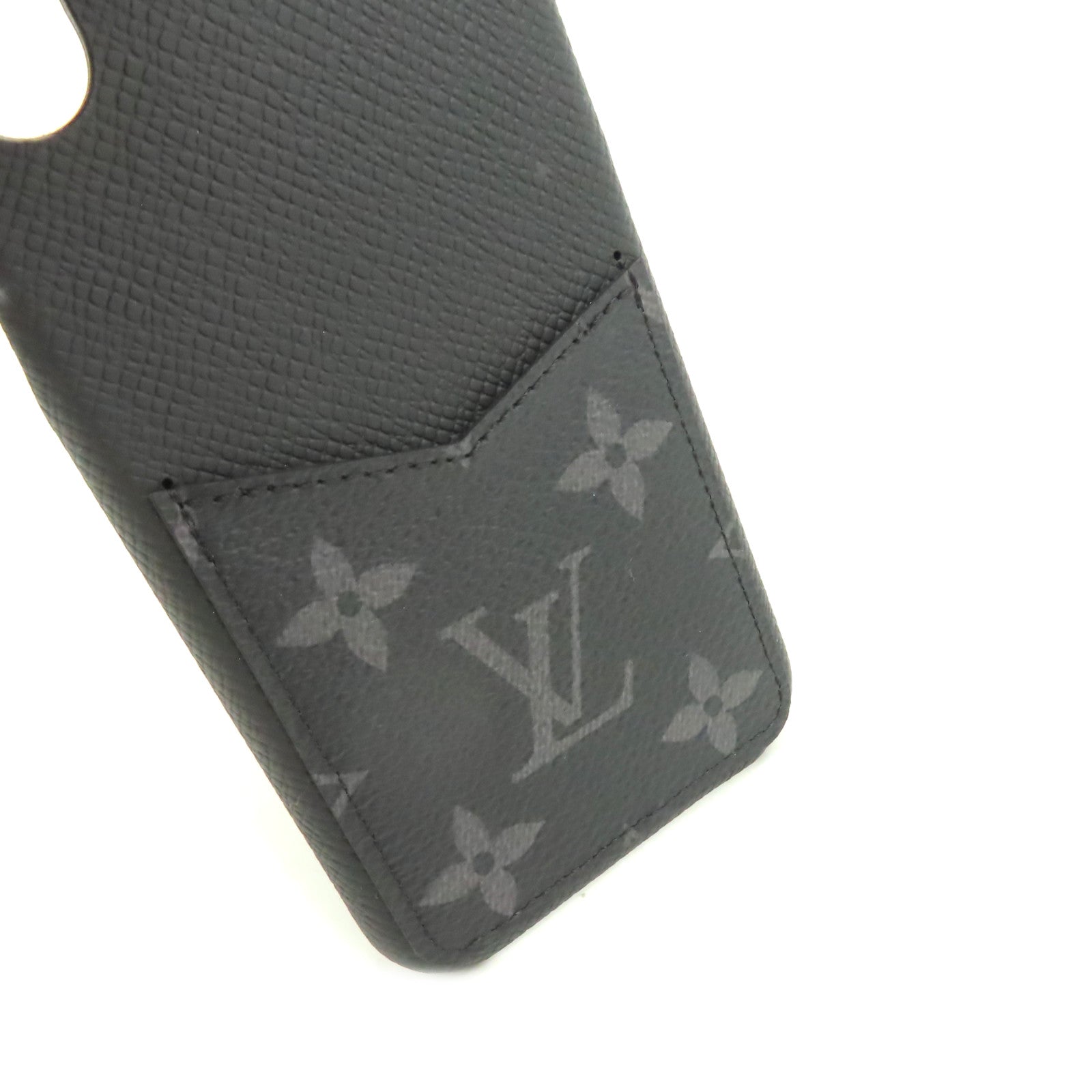 LOUIS VUITTON Monogram iPhone X/XS Case手機保護套黑色