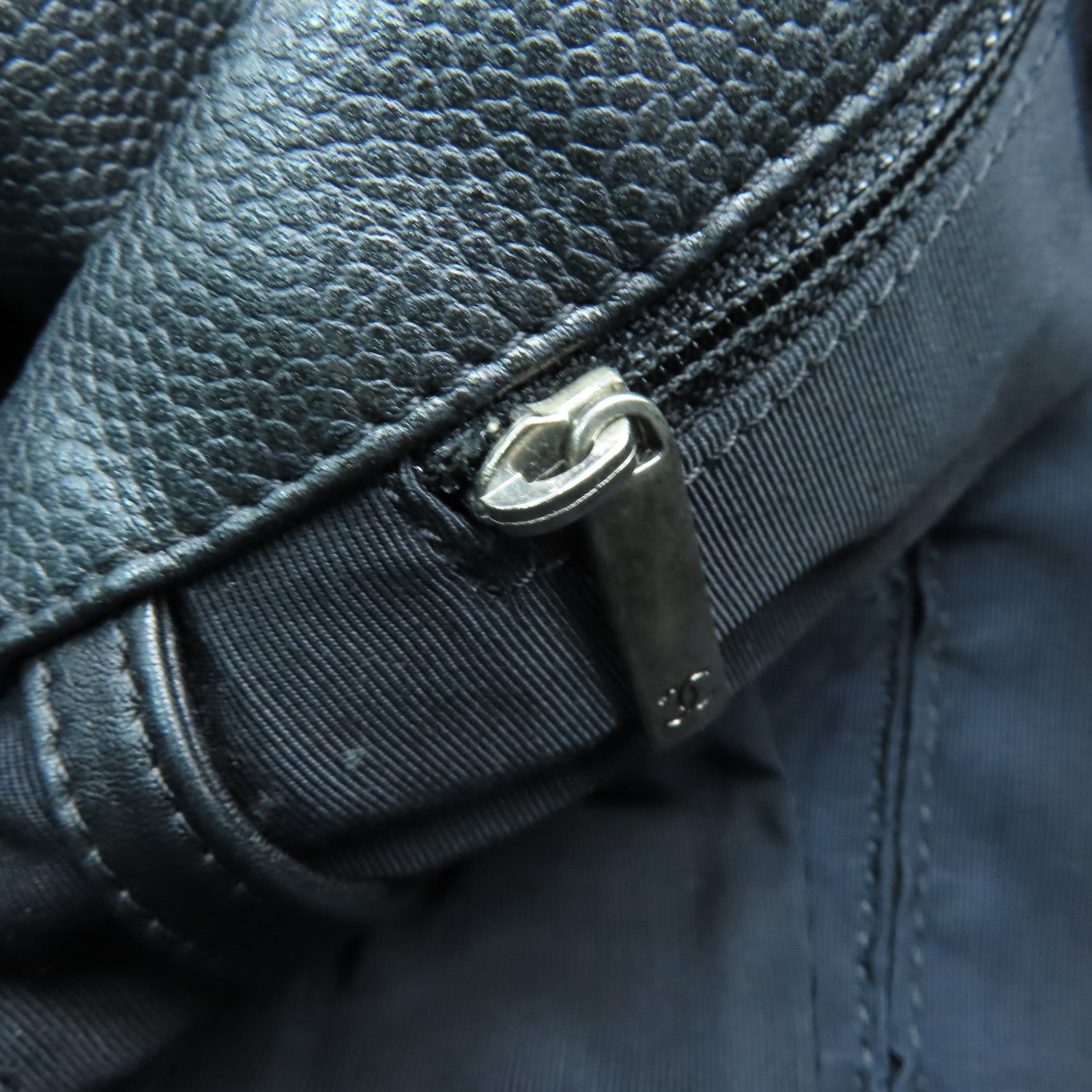 CHANEL 【激減優惠】Caviar皮革Shoulder Bag手挽袋/肩背袋黑色