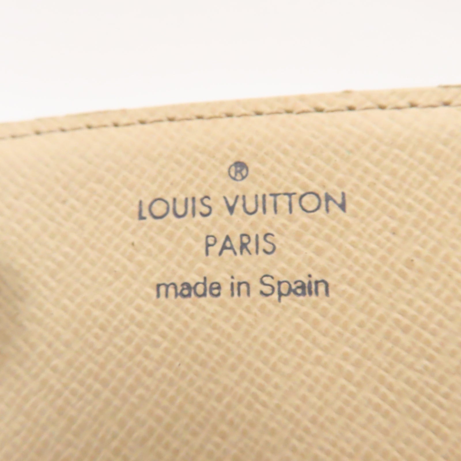 LOUIS VUITTON Damier Azur Card Case卡片套米色