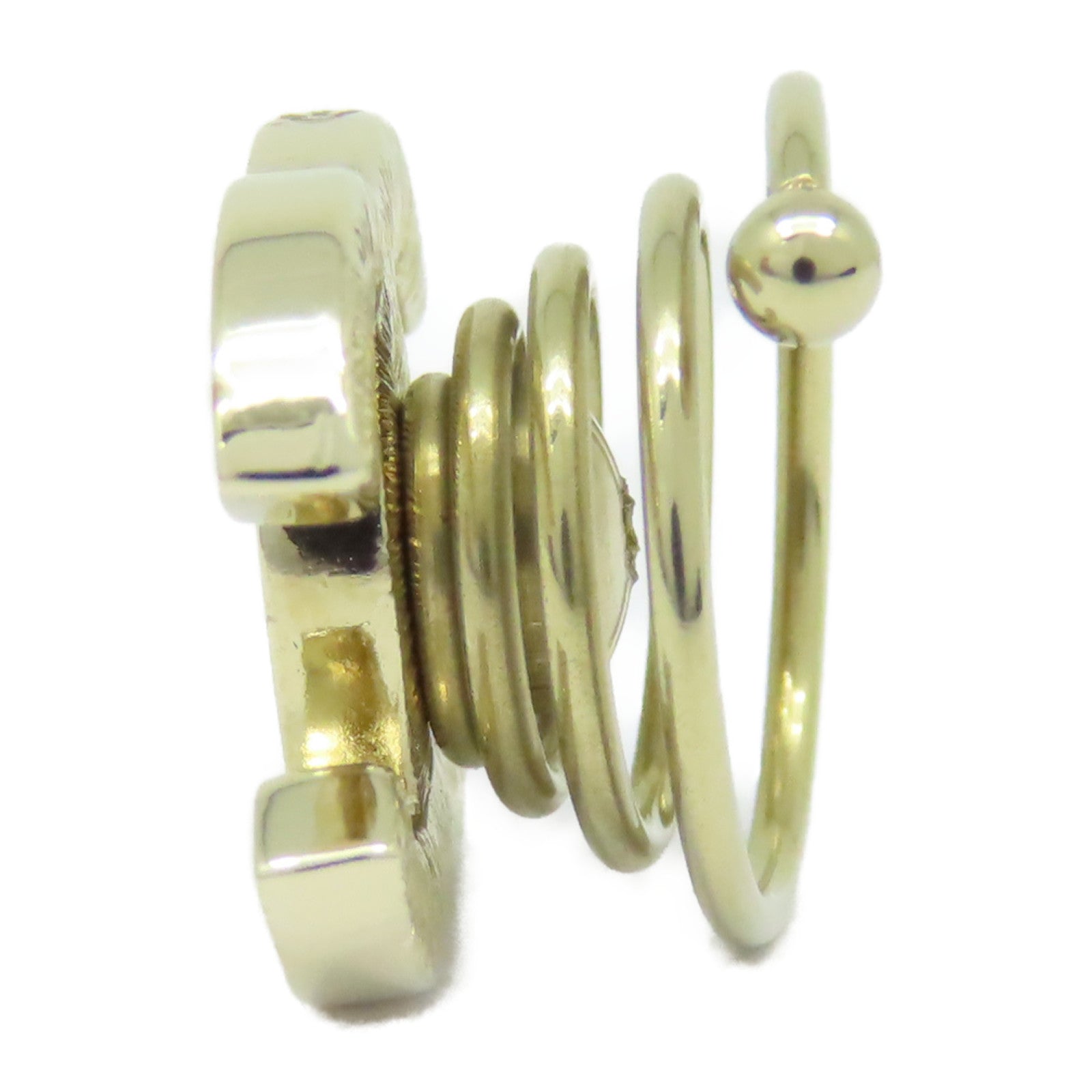 CHANEL 金屬Hair Clip髮夾金色