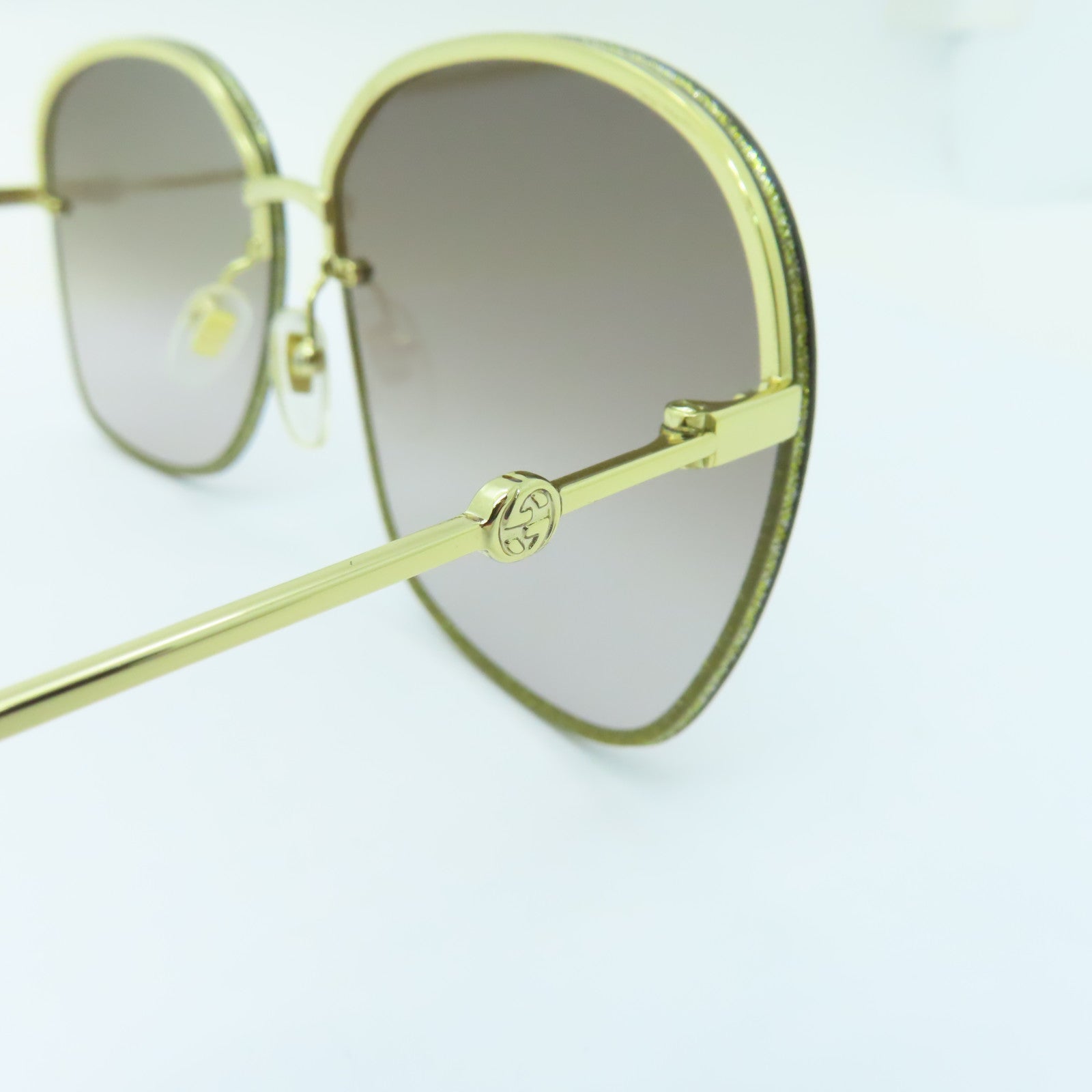 GUCCI 【激減優惠】PVC Sunglasses太陽眼鏡金色/灰色