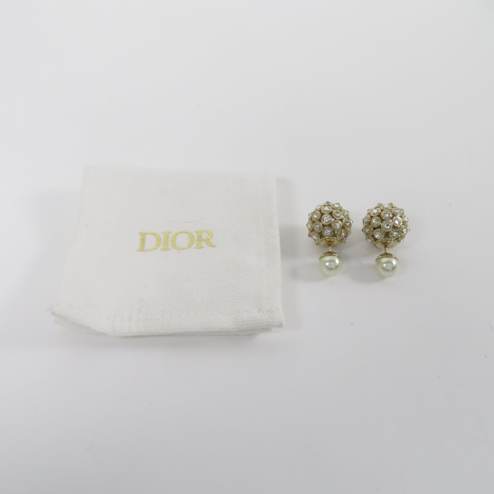 Dior 金屬Earrings耳環金色
