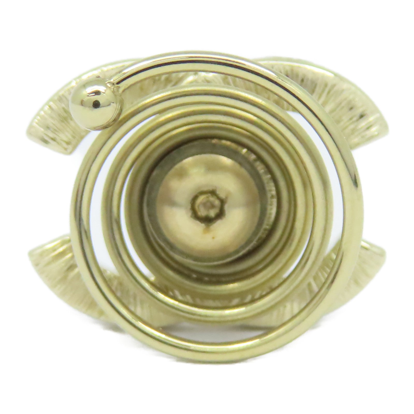 CHANEL 金屬Hair Clip髮夾金色