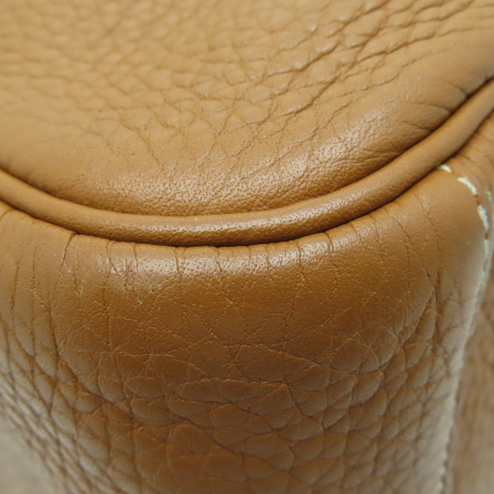 HERMES 【激减优惠】Clemence皮革Lindy 34银扣手挽肩背两用袋Gold啡色