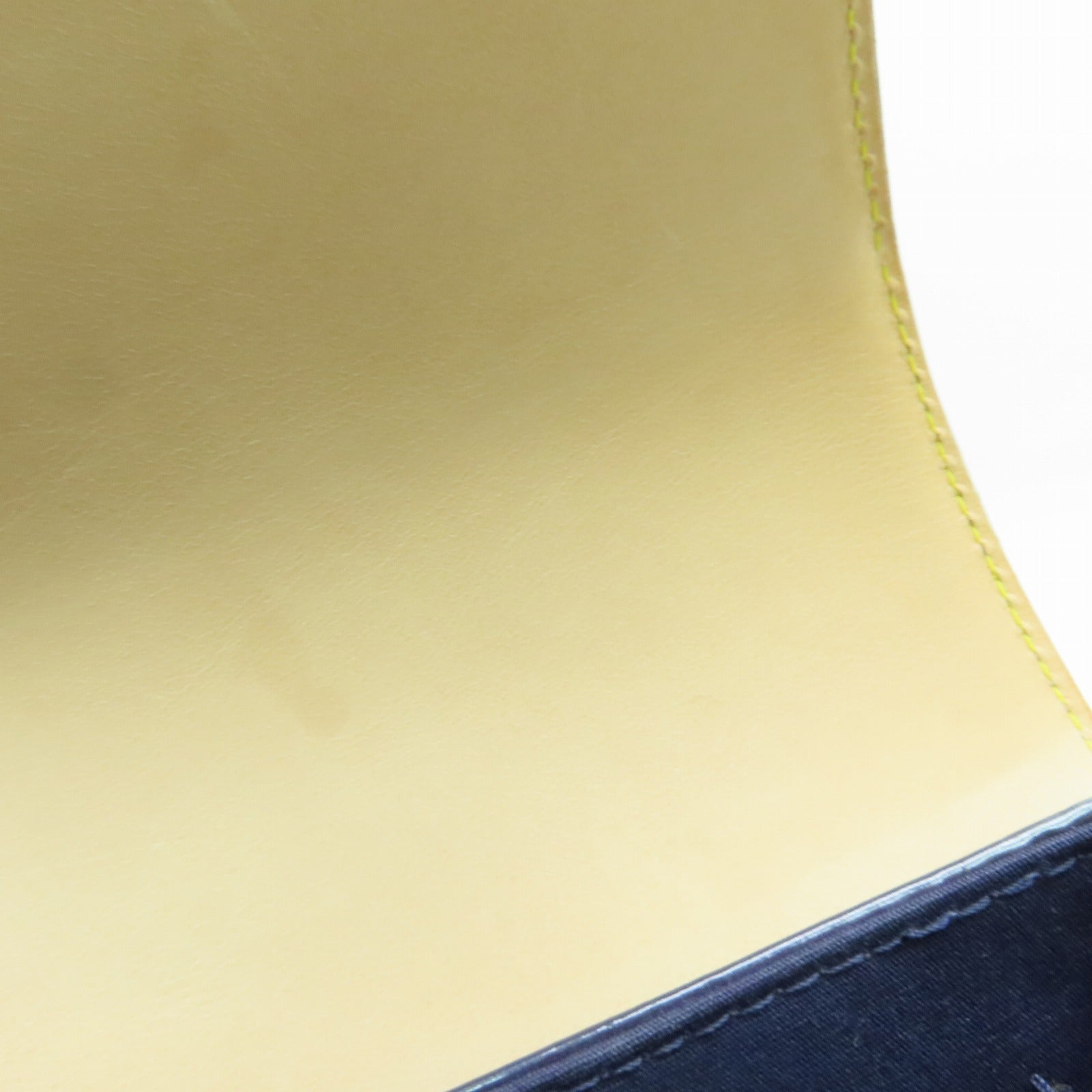 LOUIS VUITTON Monogram Vernis Biscayne Bag金扣肩背袋藍色