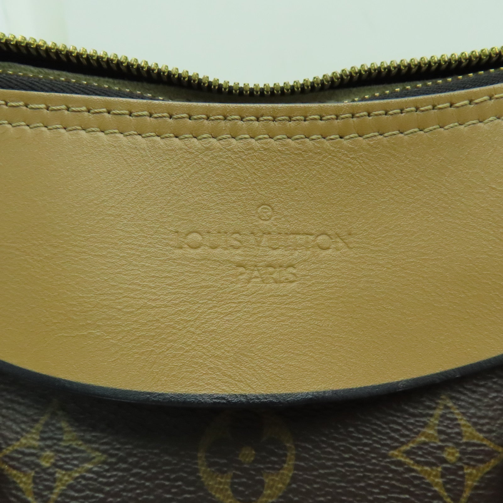 LOUIS VUITTON Monogram Tuileries金扣手挽肩背兩用袋啡色