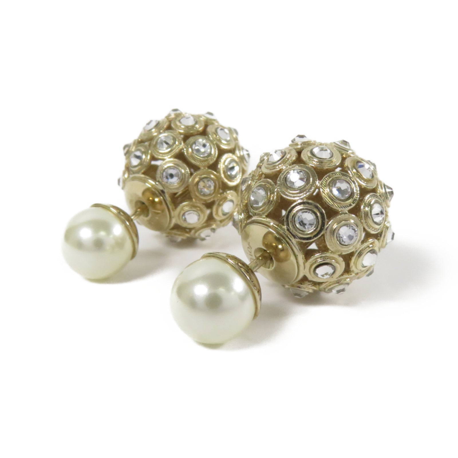 Dior 金屬Earrings耳環金色