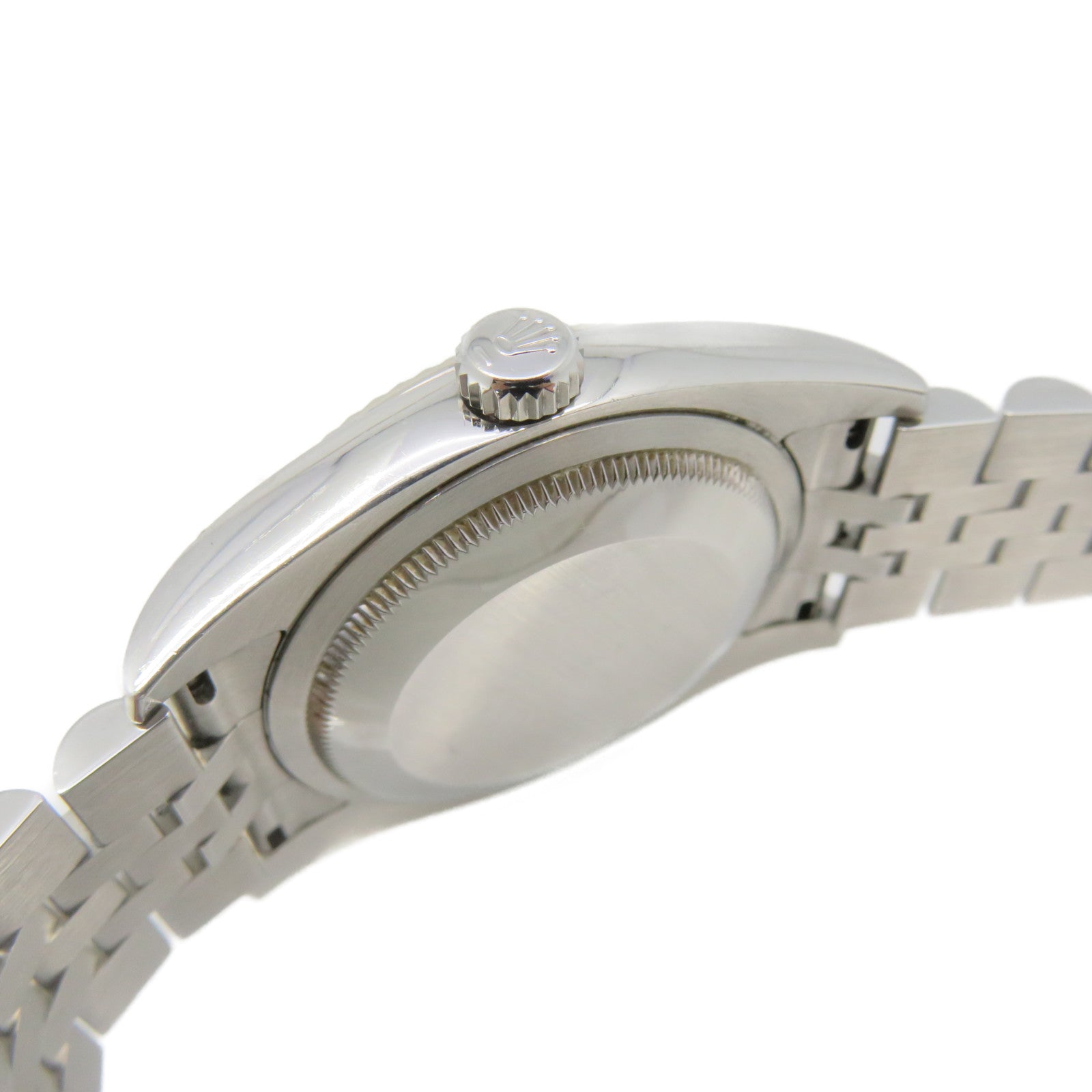 ROLEX Datejust Watch 18K白金/不锈钢自动机芯手表黑色/银色