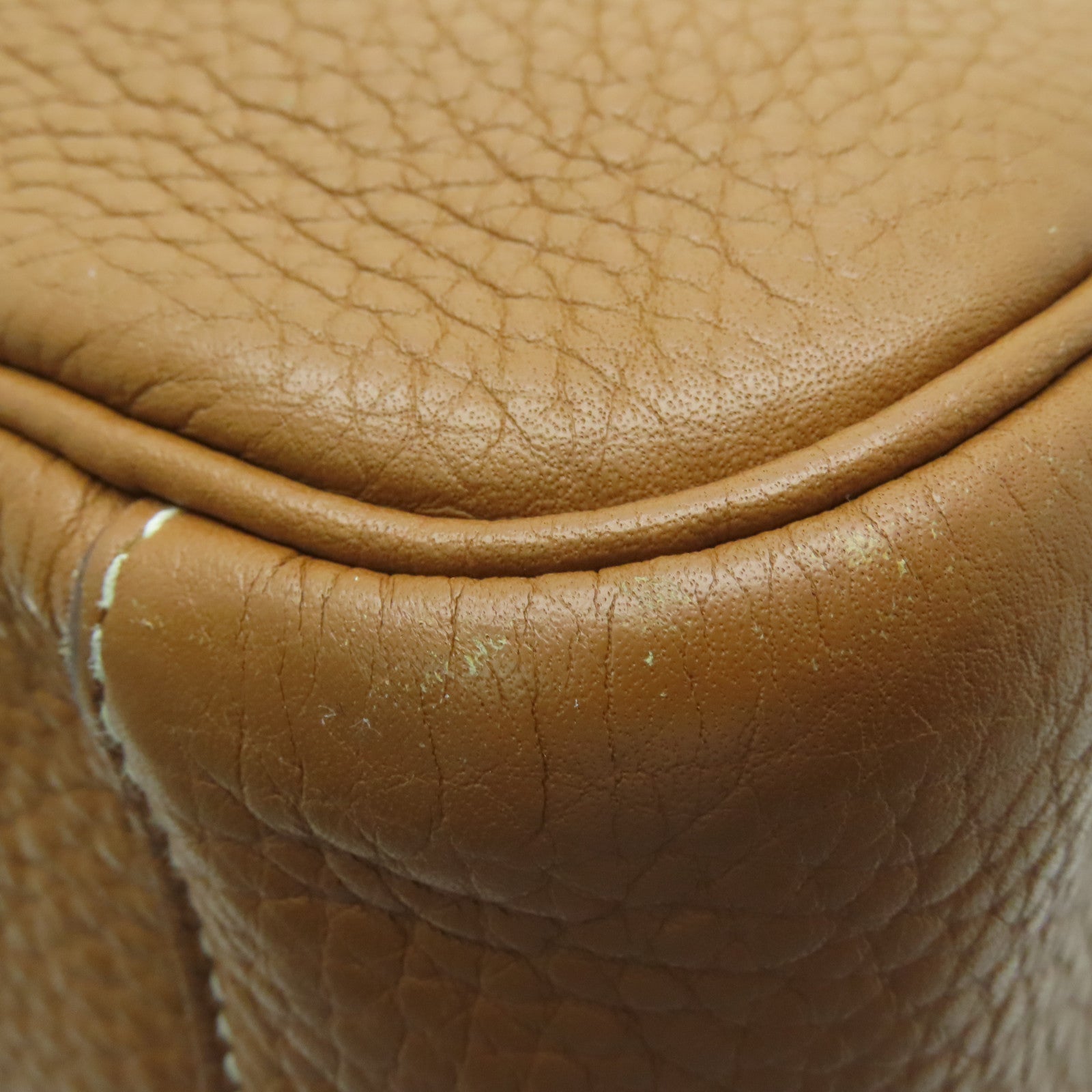 HERMES 【激减优惠】Clemence皮革Lindy 34银扣手挽肩背两用袋Gold啡色