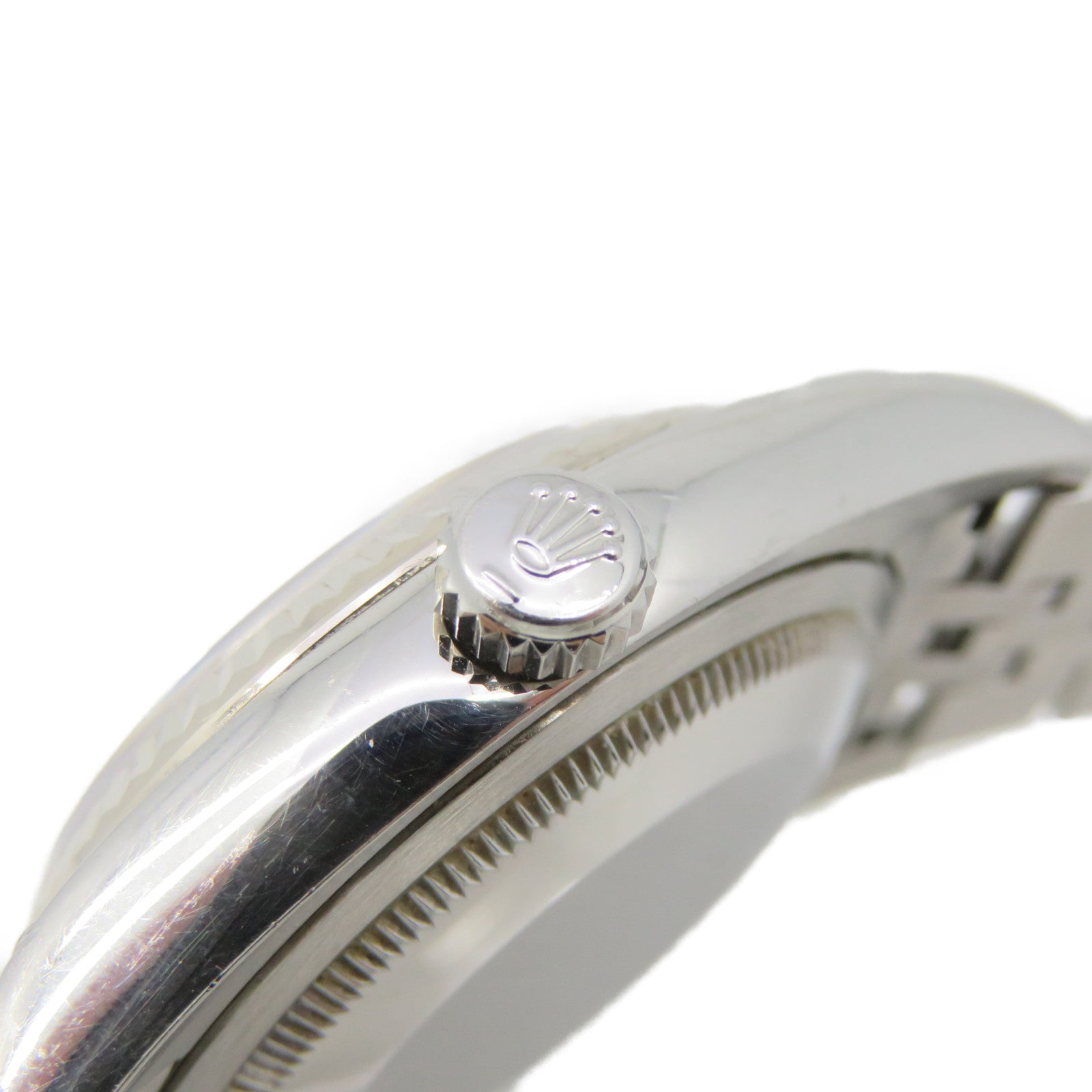 ROLEX Datejust Watch 18K白金/不锈钢自动机芯手表黑色/银色