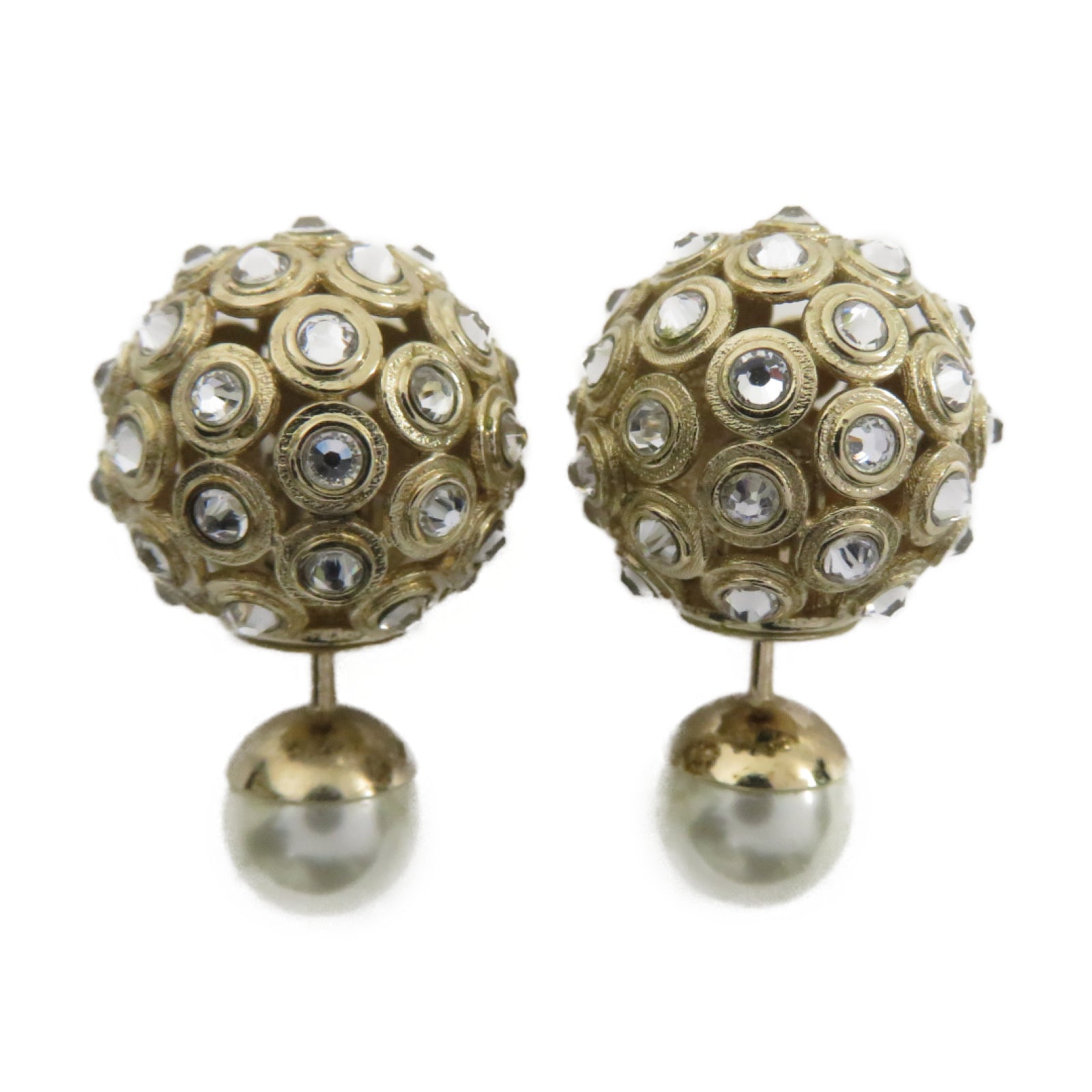 Dior 金屬Earrings耳環金色