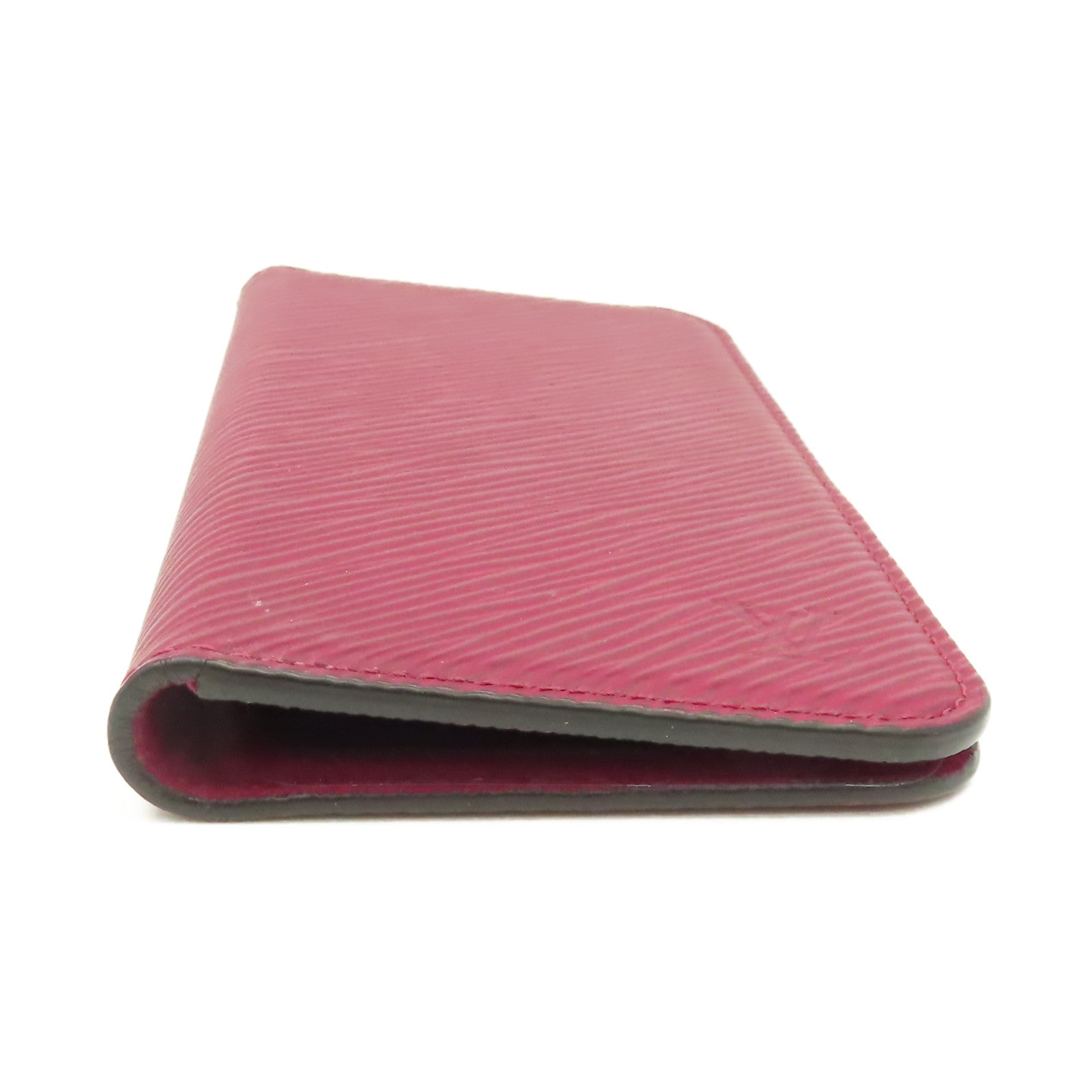 LOUIS VUITTON Epi iPhone X/XS Folio Case手機保護套酒紅色