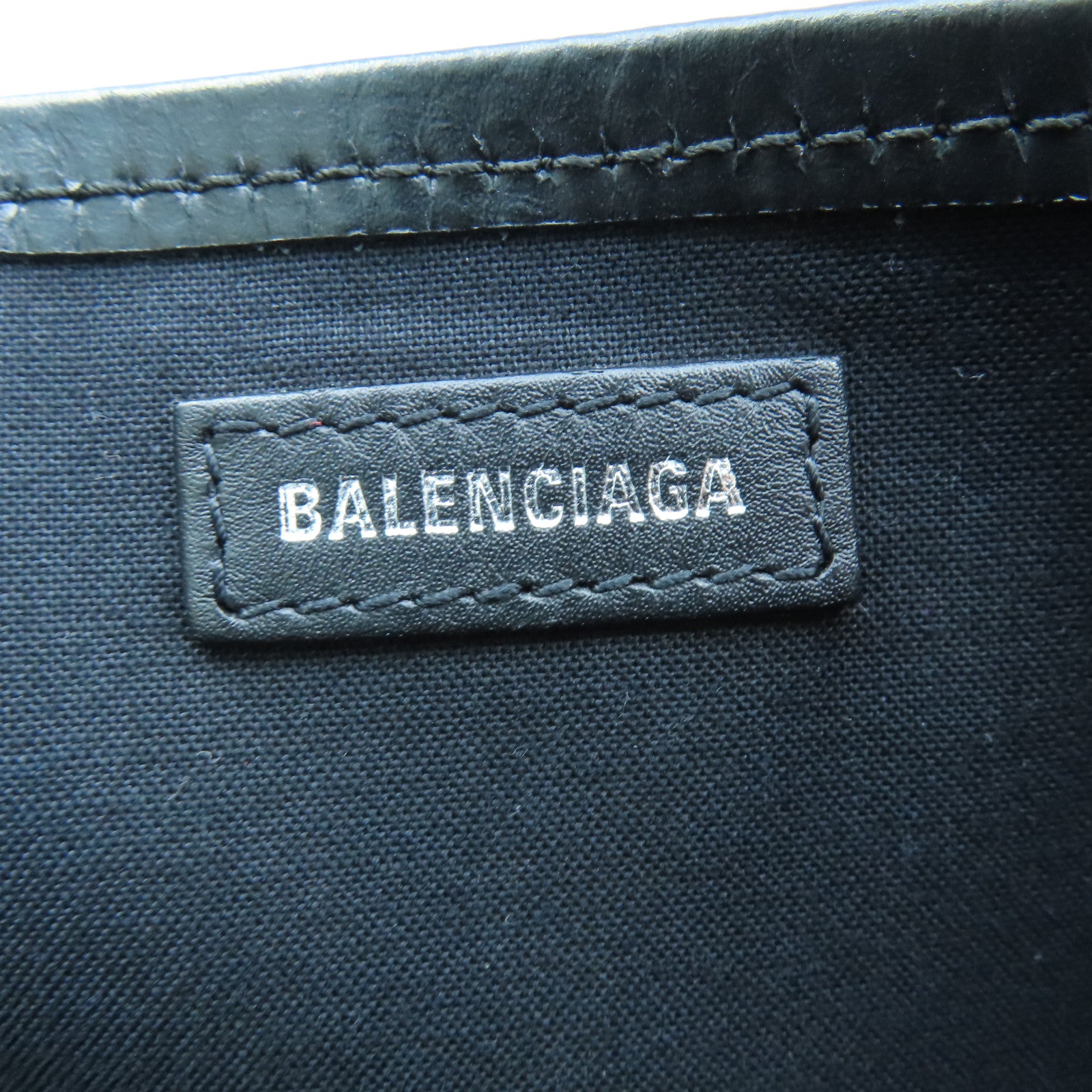 BALENCIAGA 帆布2way Shoulder Bag银扣手挽肩背两用袋黑色