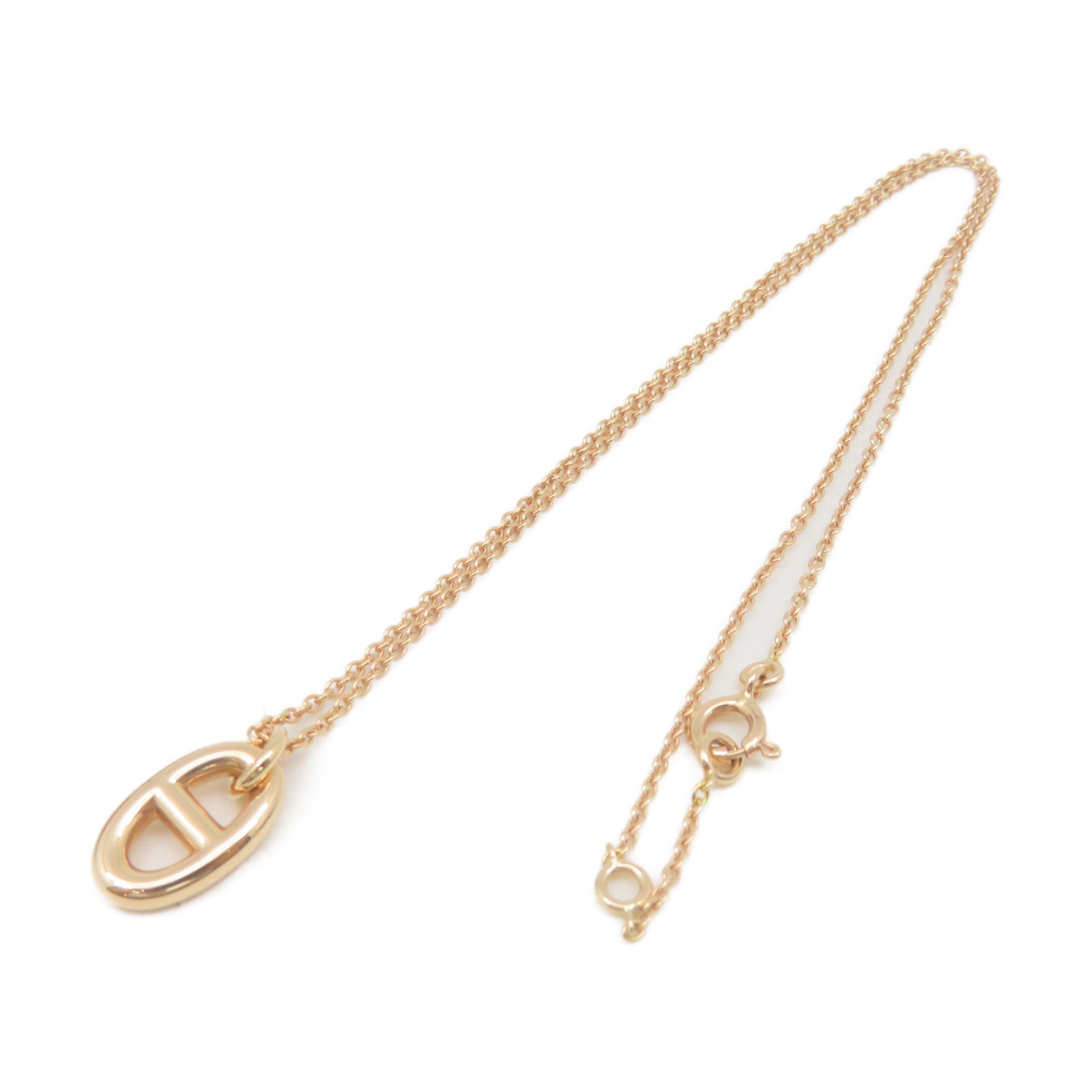 HERMES 18K玫瑰金Farandole Pendant Small Necklace項鏈