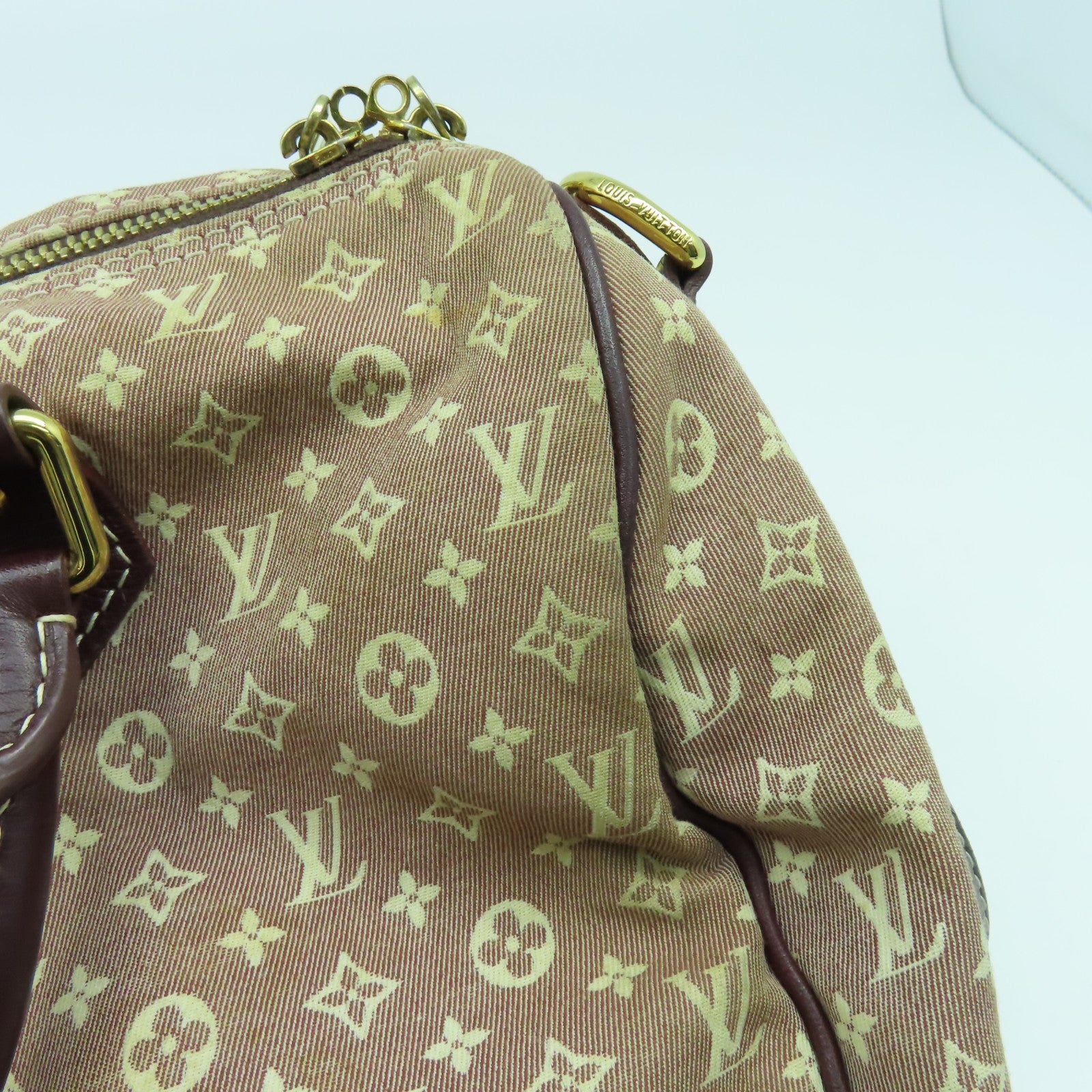 LOUIS VUITTON Monogram Idylle Speedy Bandouliere 30金扣手挽袋