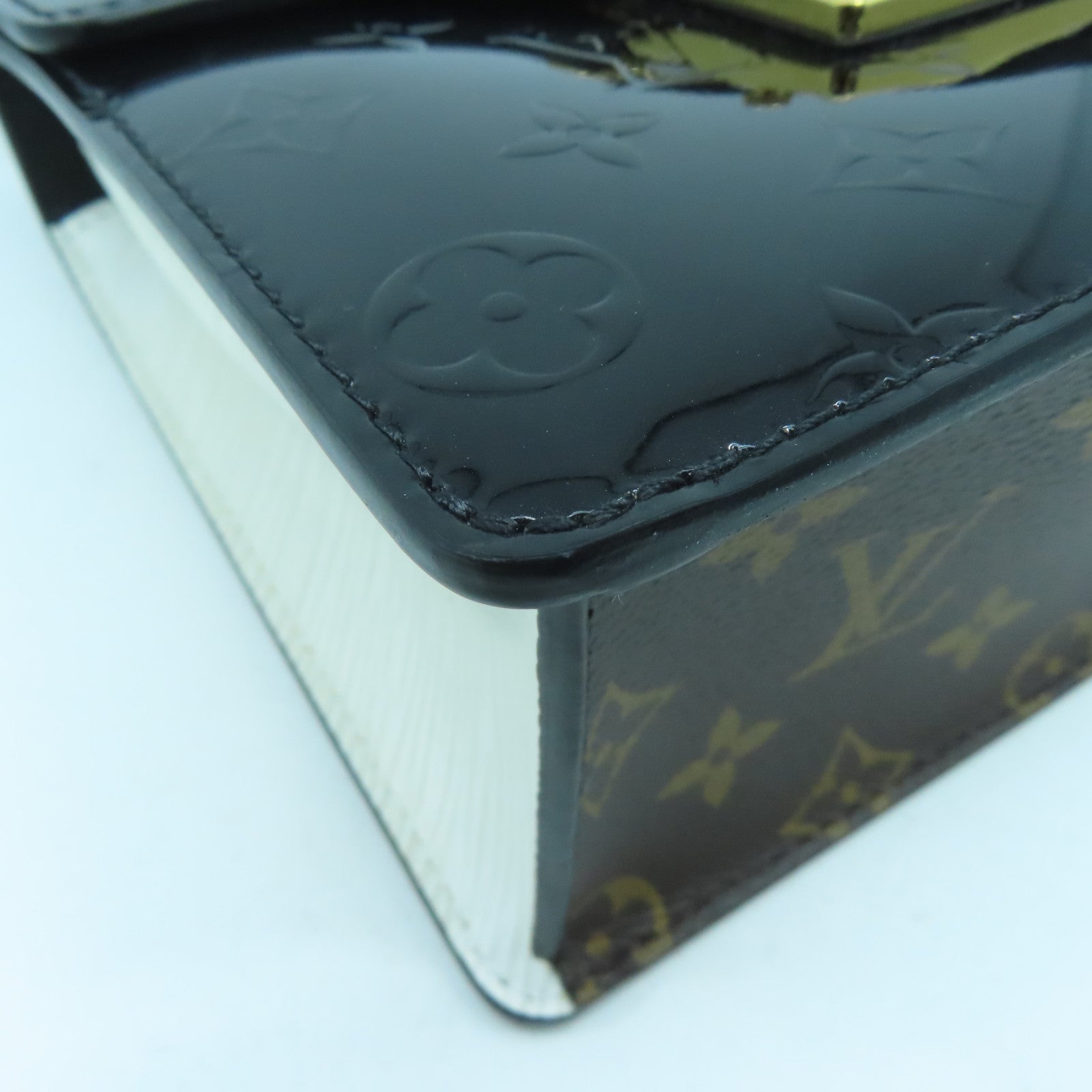 LOUIS VUITTON Monogram/Vernis/Epi Spring Street金扣 手挽肩背兩用袋黑色/白色/啡色