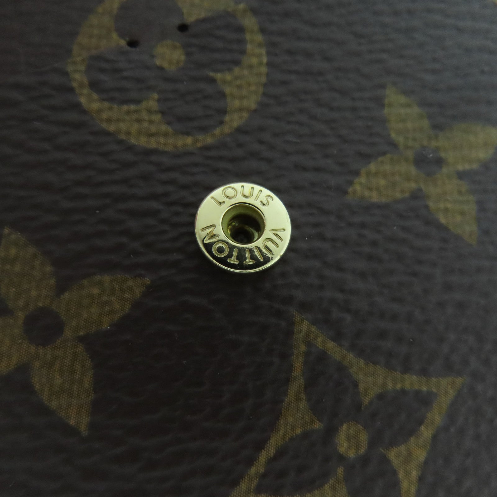 LOUIS VUITTON Monogram Emilie Wallet金扣長錢包啡色