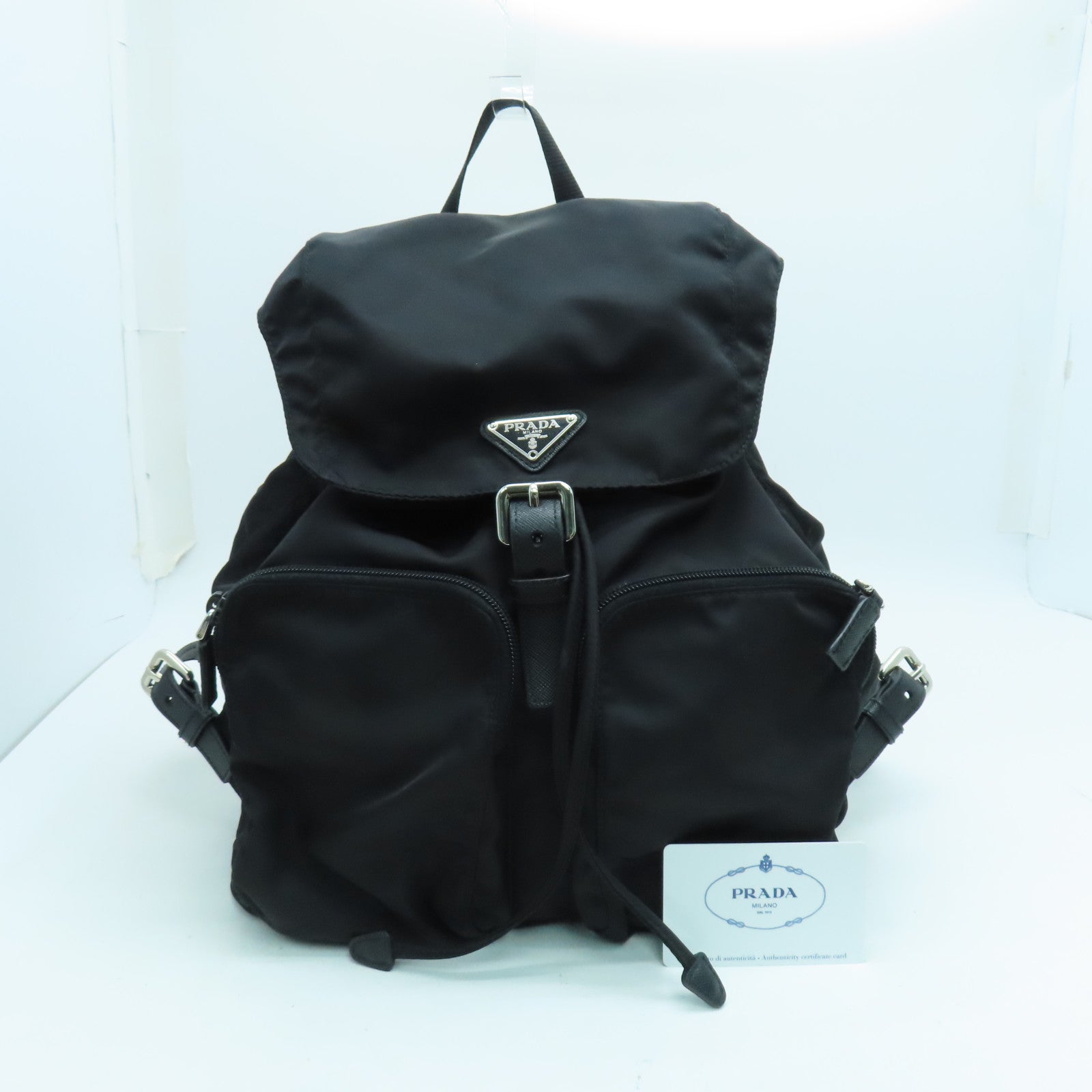 PRADA 尼龍Rucksack背包黑色
