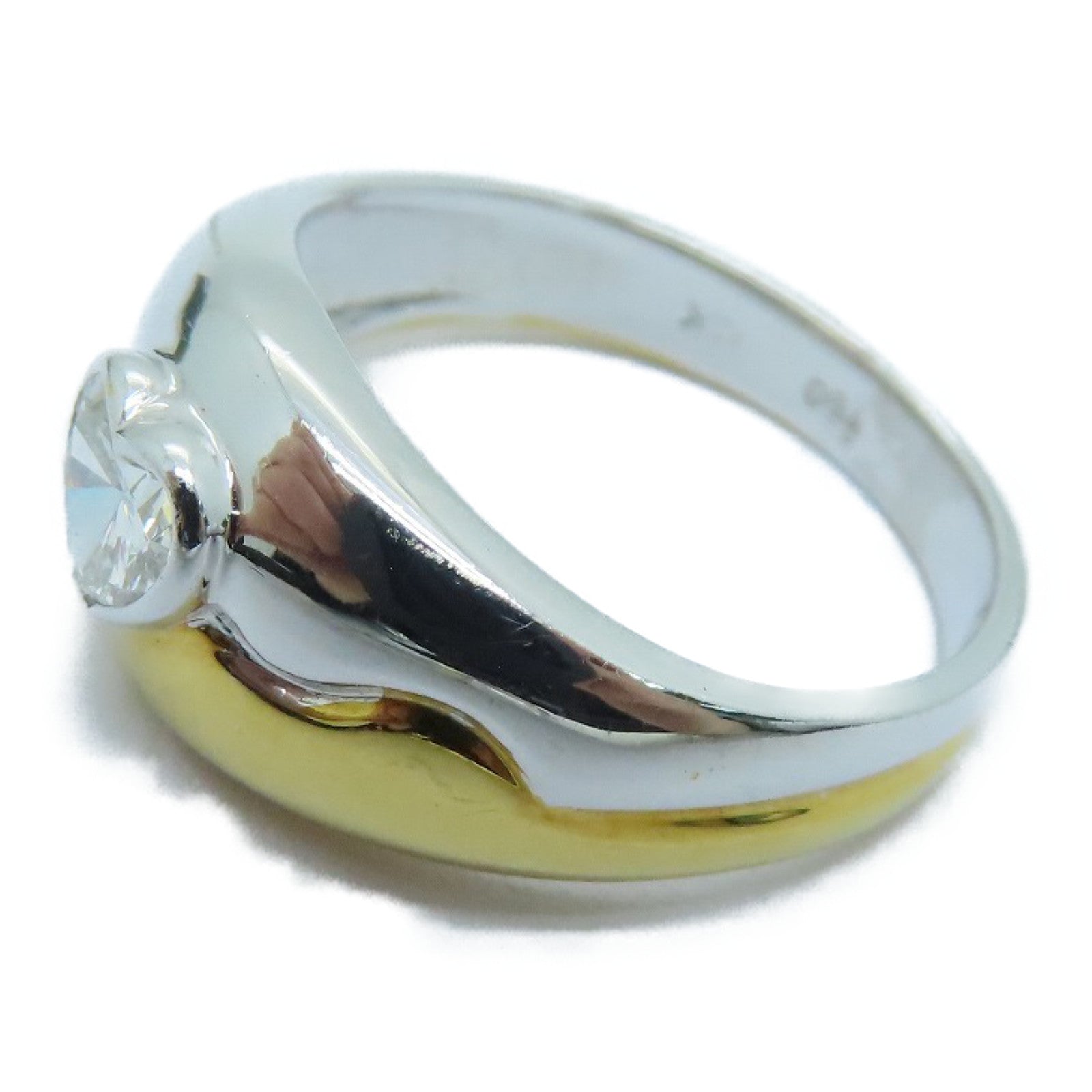 JEWELRY 【激減優惠】18K白金Diamond Ring鑽石戒指US#5.5