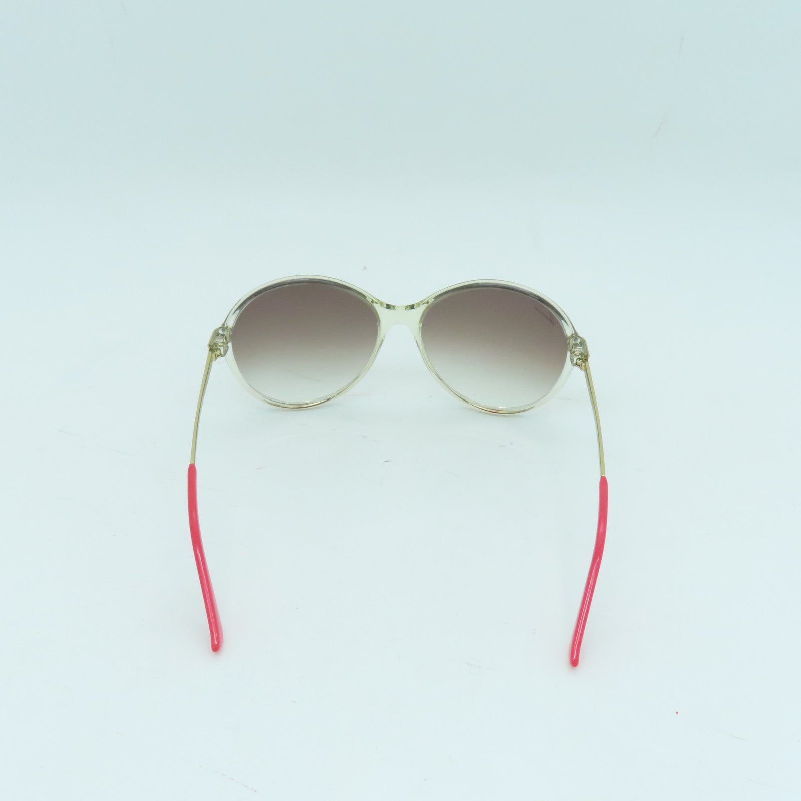 GUCCI PVC Sunglasses太陽眼鏡透明/紅色