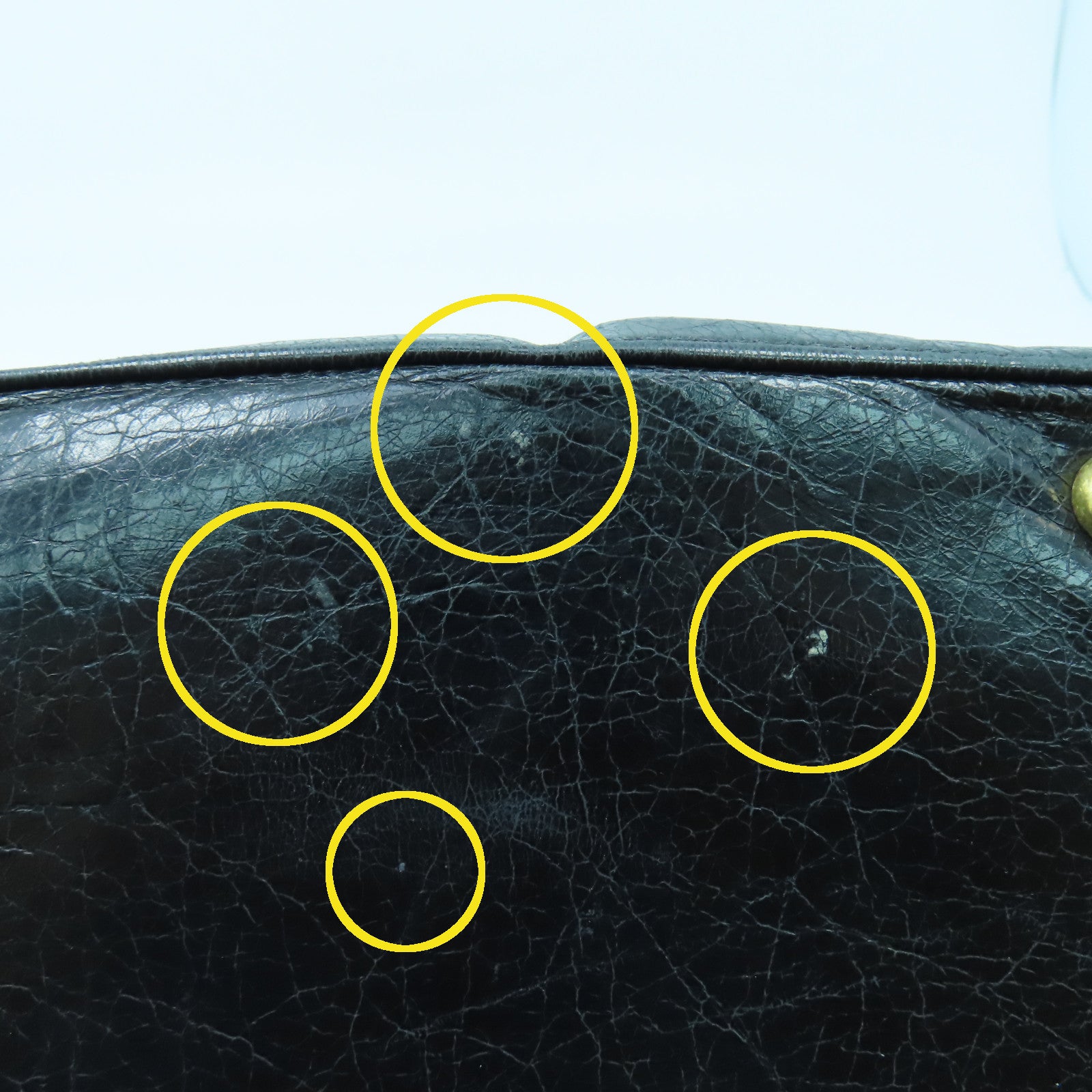 Miu Miu 牛皮皮革2way Shoulder Bag金扣手挽肩背兩用袋黑色