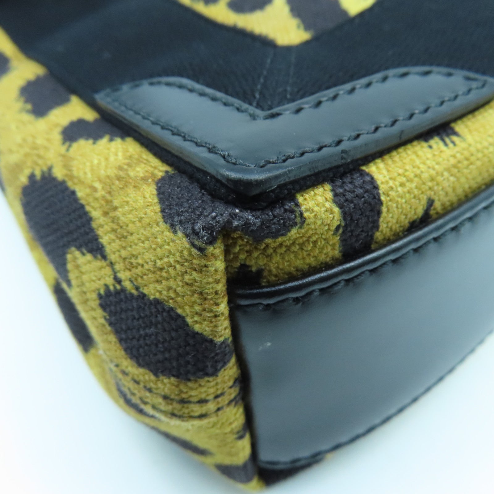 BALENCIAGA 帆布2way Shoulder Bag银扣手挽肩背两用袋黑色