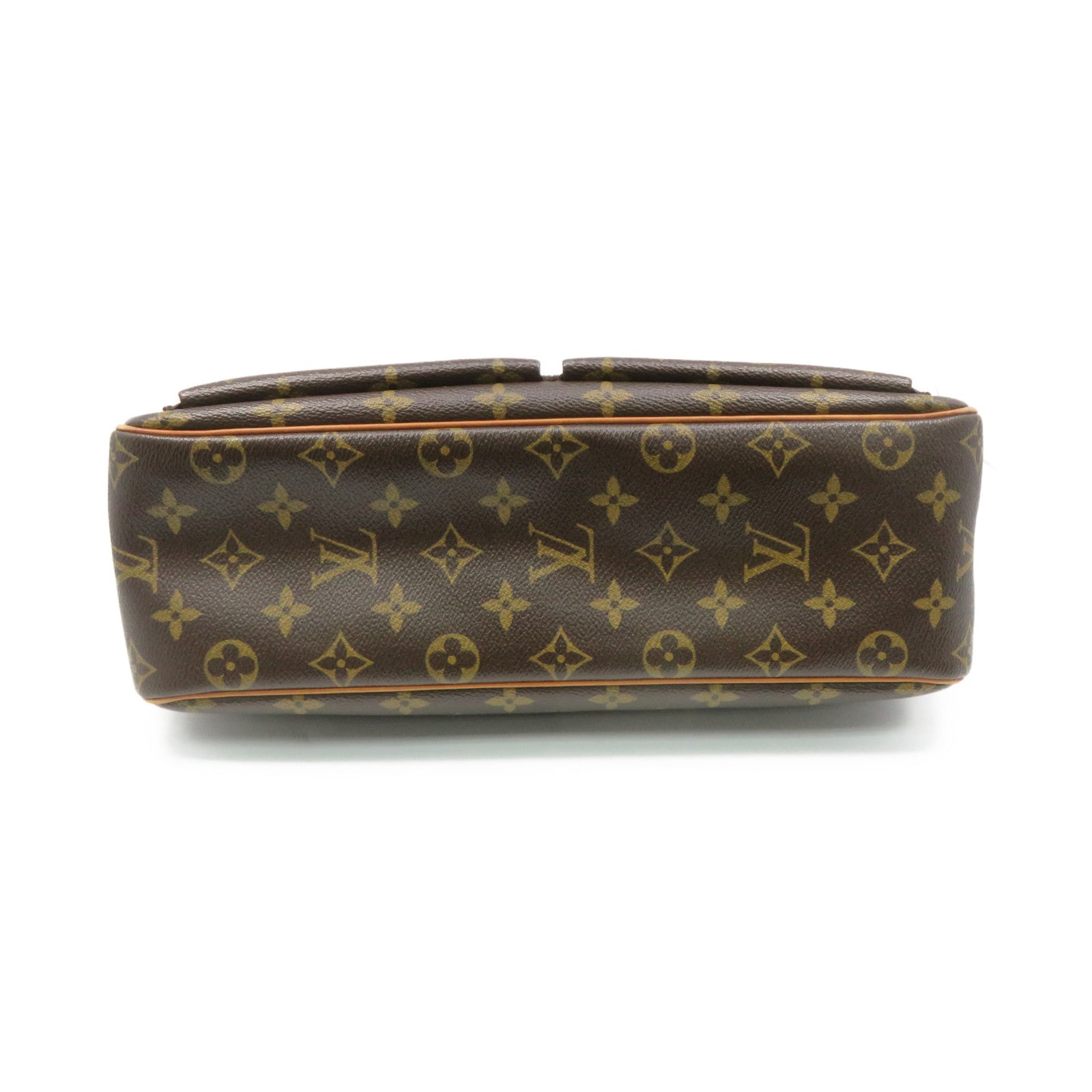 LOUIS VUITTON Monogram Multipli-Cite Shoulder Bag brown