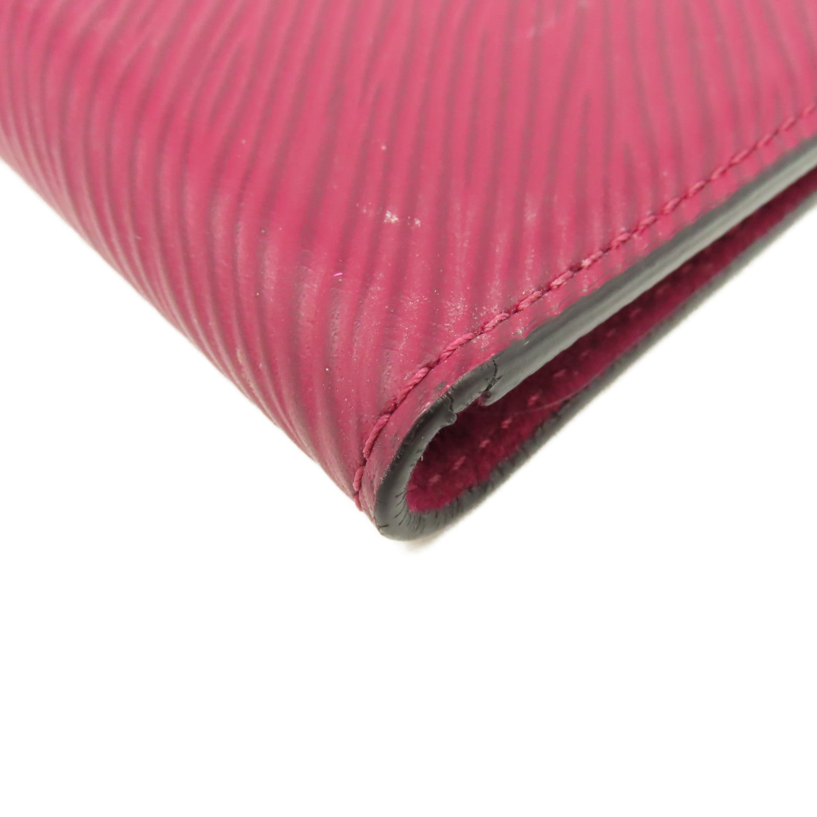 LOUIS VUITTON Epi iPhone X/XS Folio Case手機保護套酒紅色