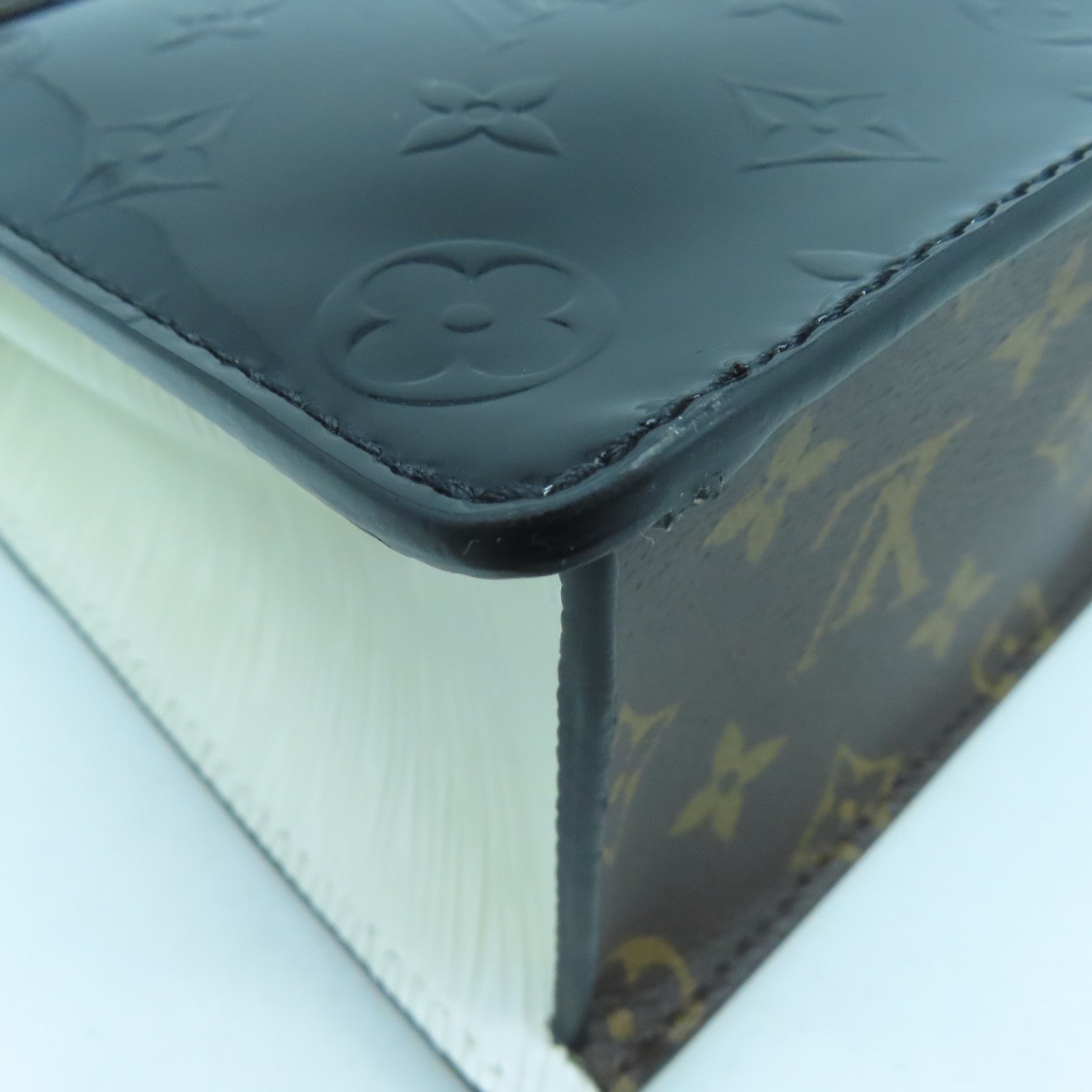 LOUIS VUITTON Monogram/Vernis/Epi Spring Street金扣 手挽肩背兩用袋黑色/白色/啡色
