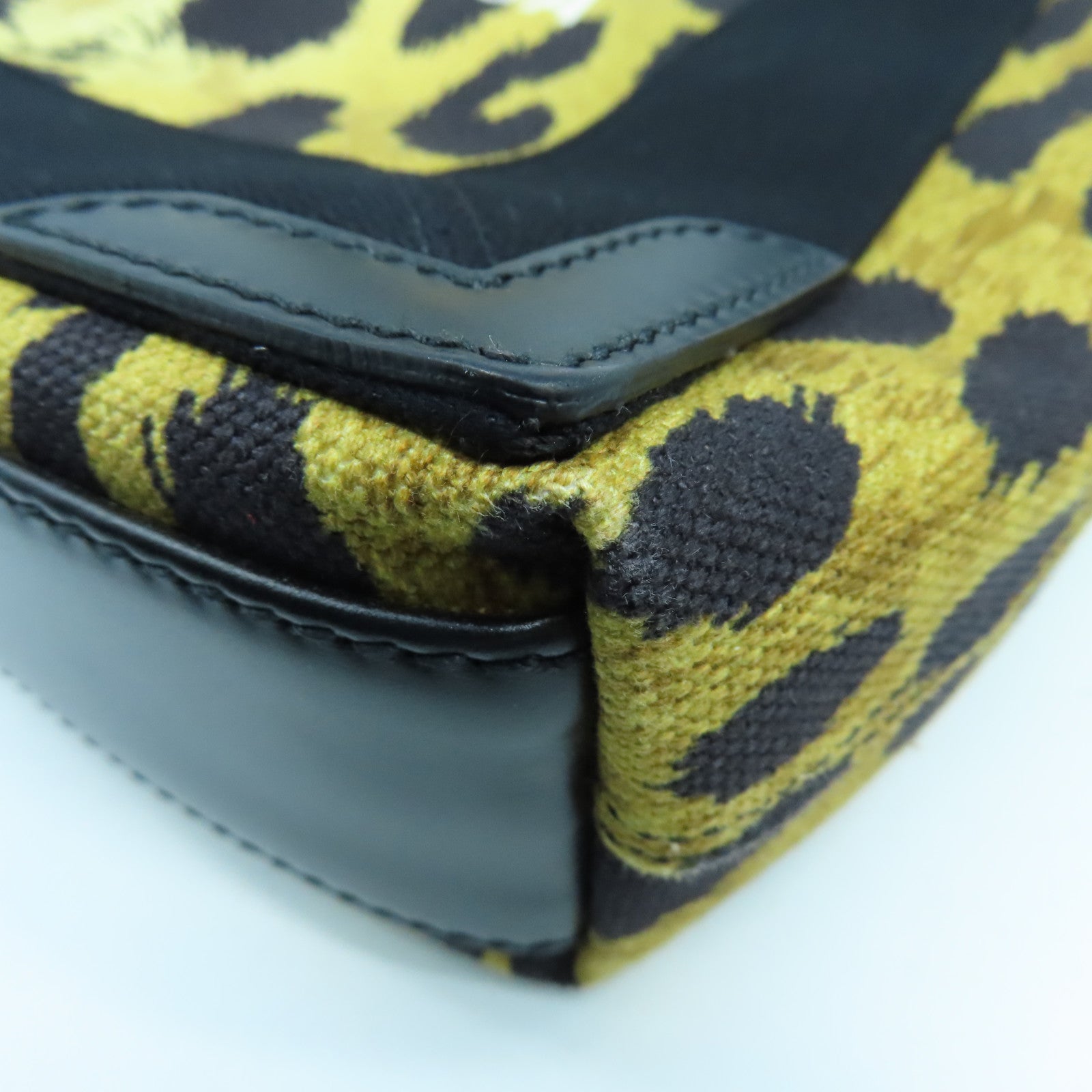 BALENCIAGA 帆布2way Shoulder Bag银扣手挽肩背两用袋黑色