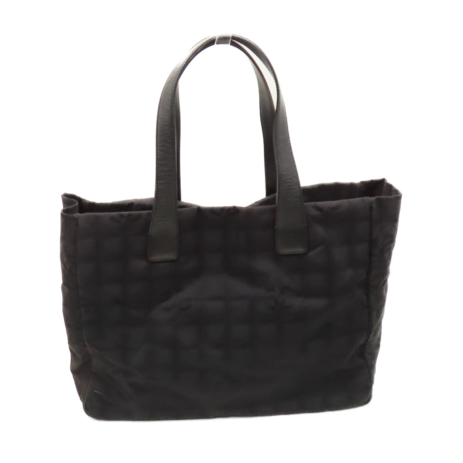 CHANEL 尼龍Tote Bag肩背袋黑色
