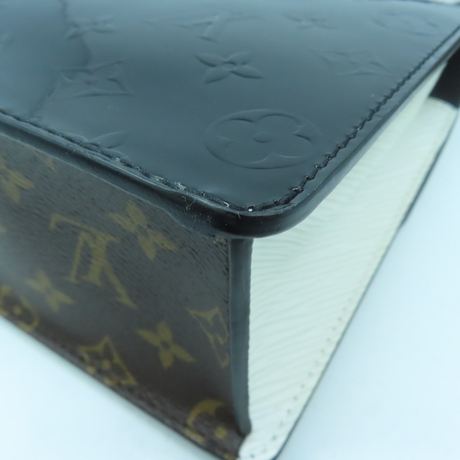 LOUIS VUITTON Monogram/Vernis/Epi Spring Street金扣 手挽肩背兩用袋黑色/白色/啡色