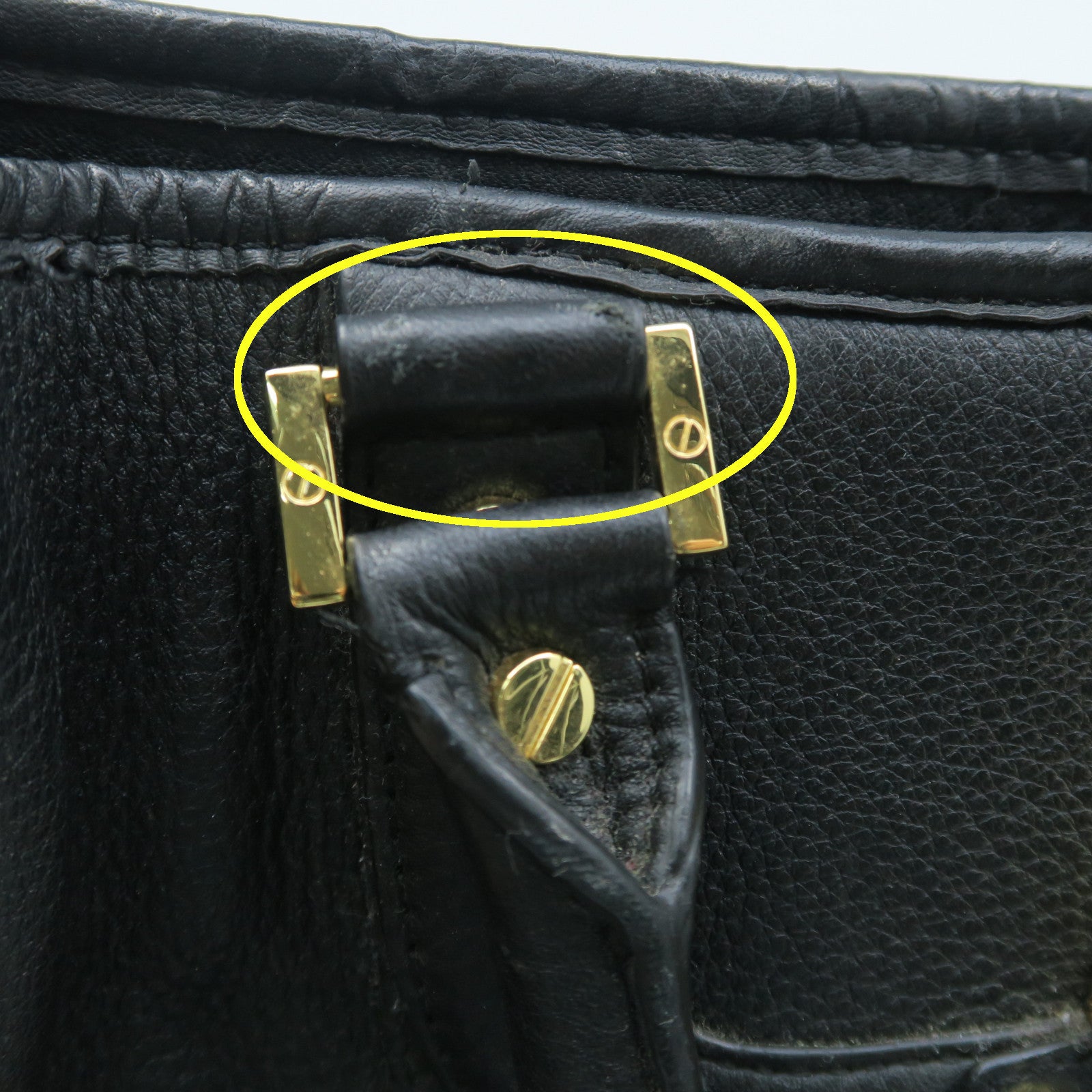 Tory Burch 牛皮皮革2 Way Shoulder金扣手挽肩背兩用袋黑色