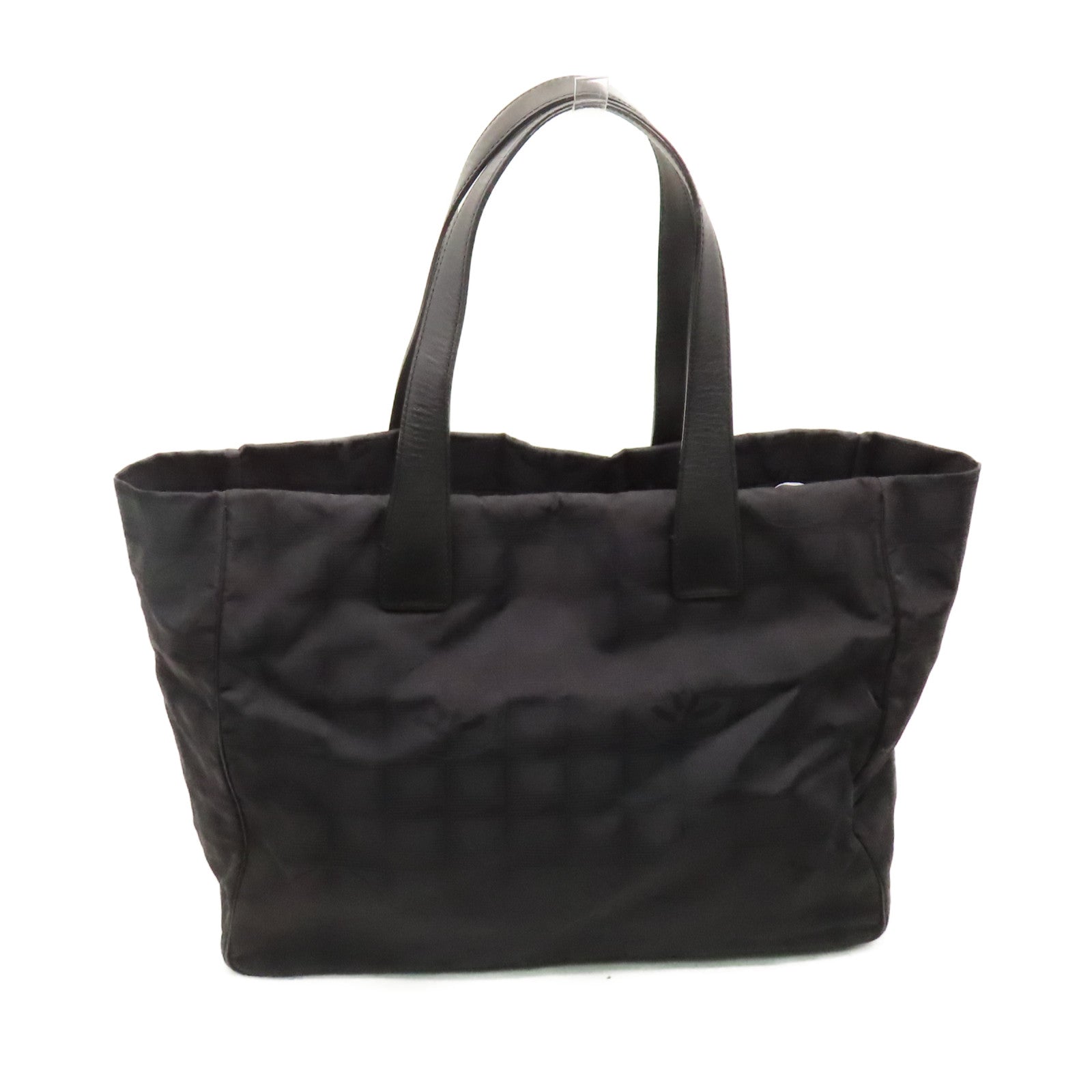 CHANEL 尼龍Tote Bag肩背袋黑色
