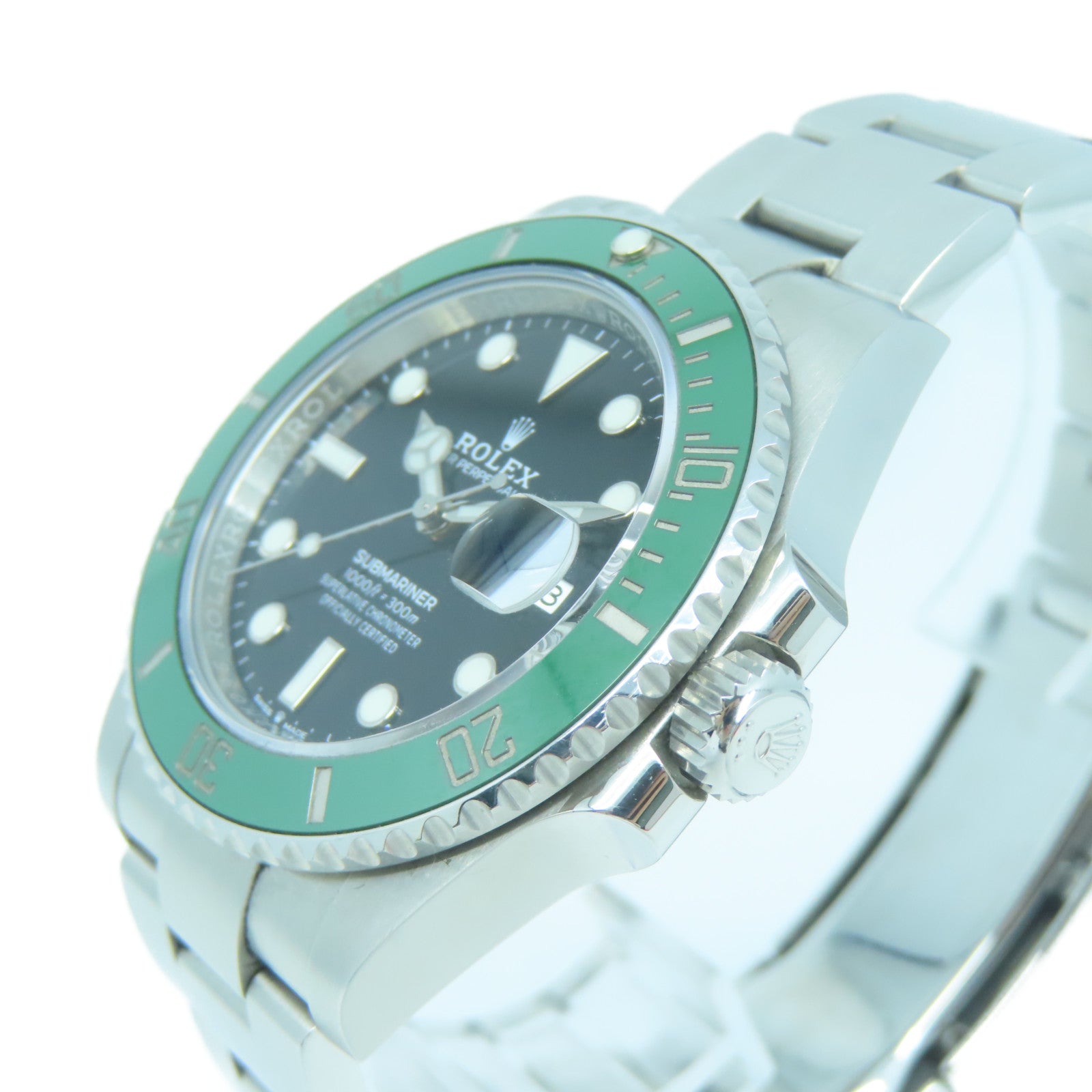 ROLEX 不鏽鋼Submarinar Date 41mm手錶黑色#19.25cm