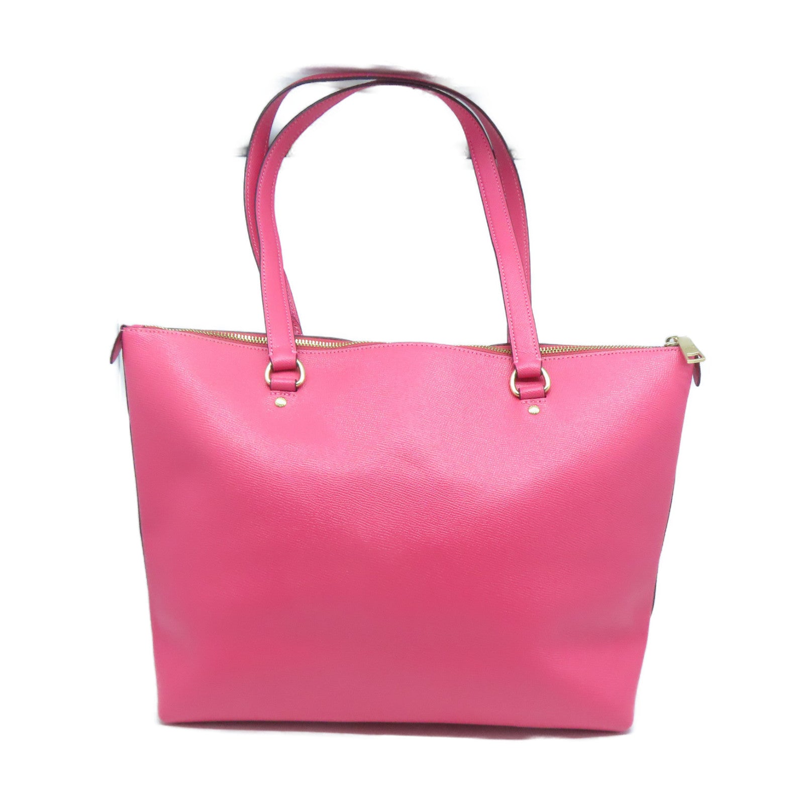 COACH 牛皮皮革Shoulder Bag金扣肩背袋粉紅色