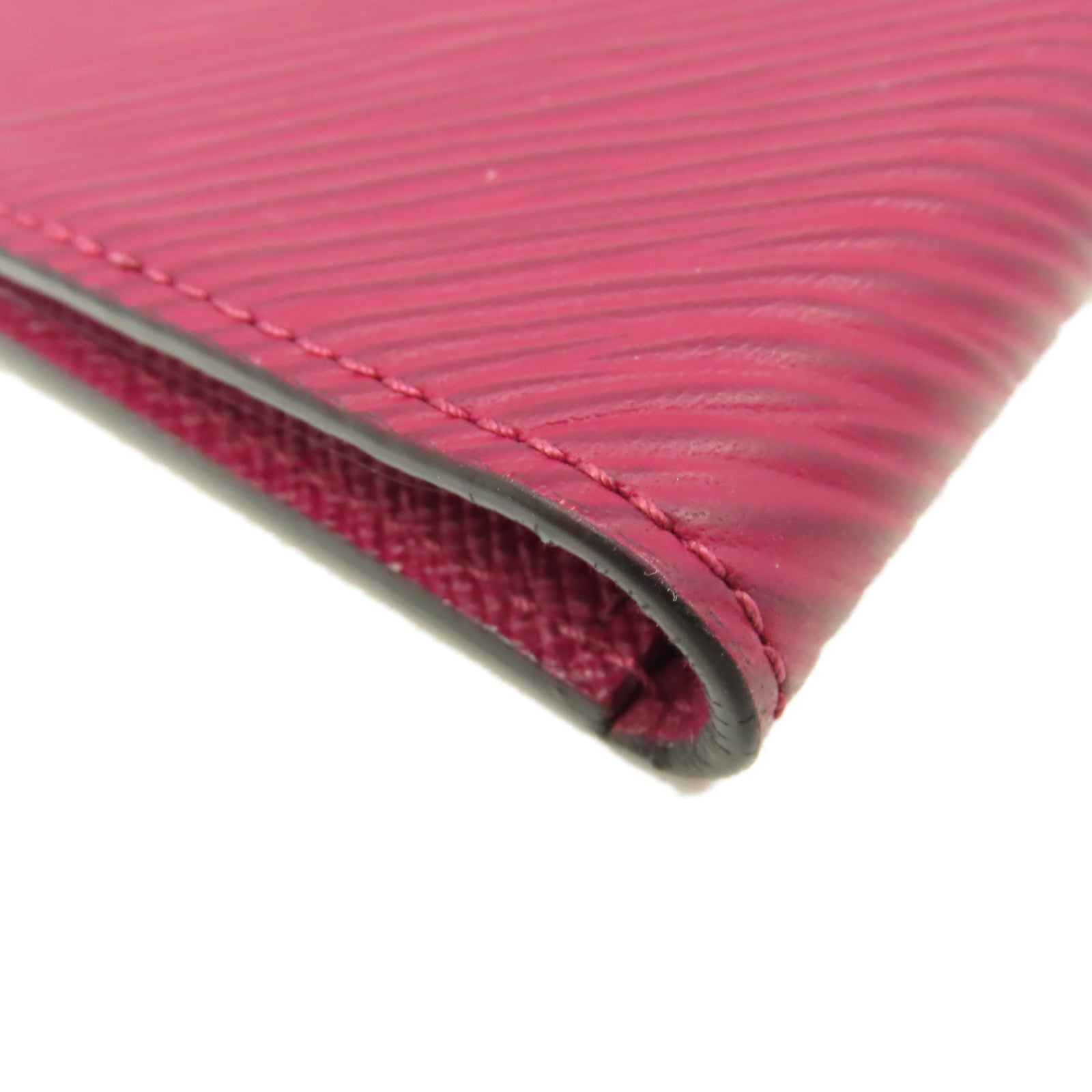 LOUIS VUITTON Epi iPhone X/XS Folio Case手機保護套酒紅色