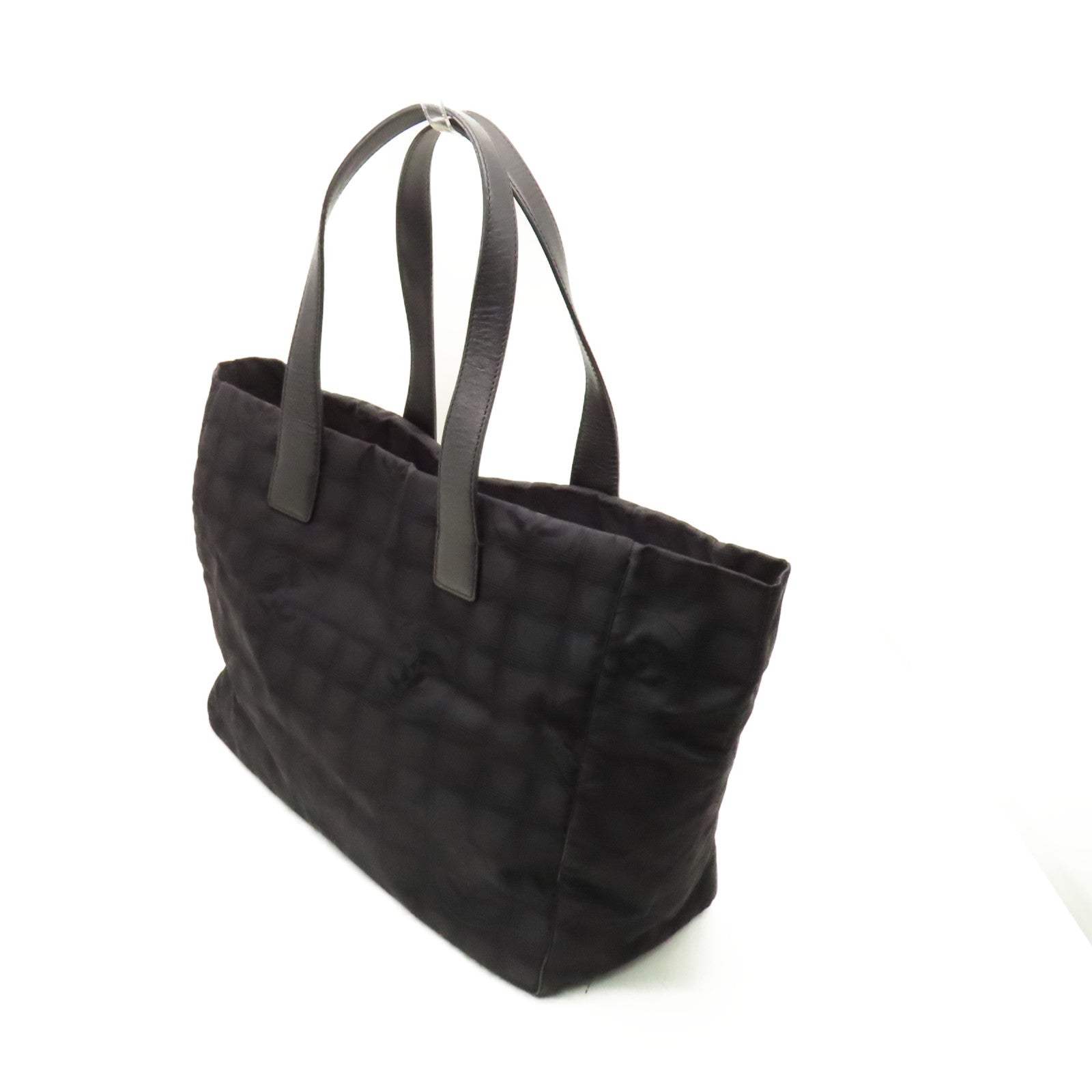 CHANEL 尼龍Tote Bag肩背袋黑色